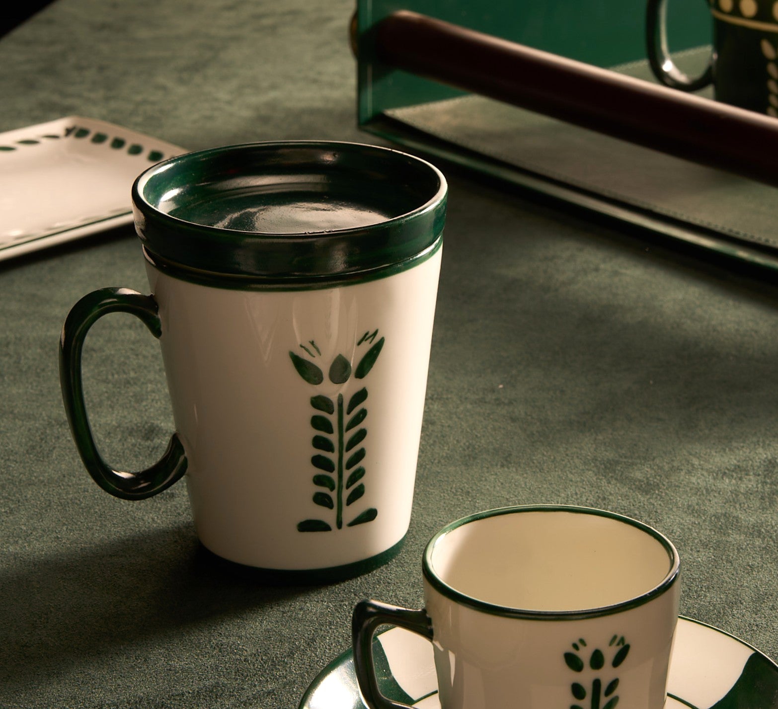 Tenkaya Coffee mug with lid