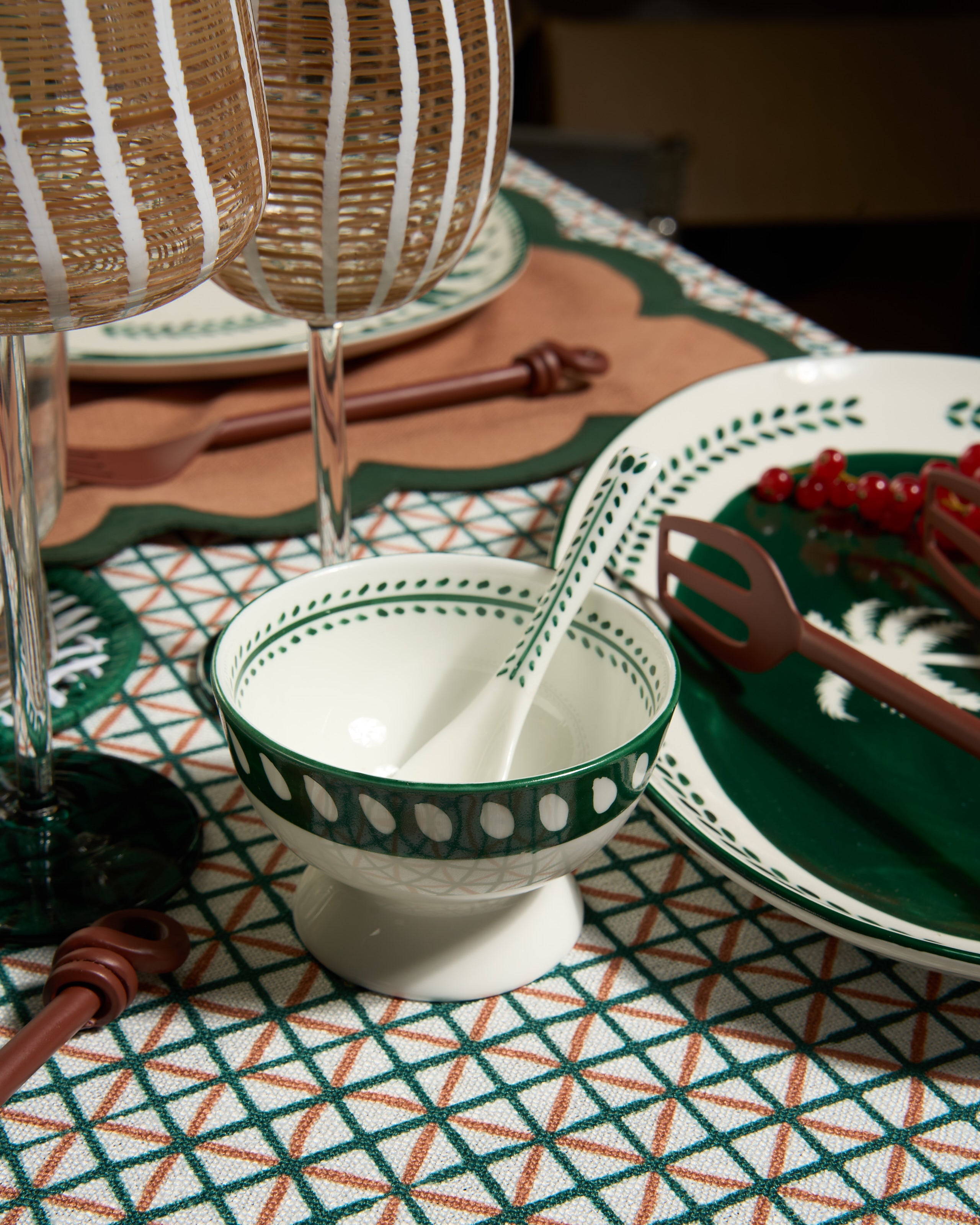 Tenkaya dessert bowl & spoon