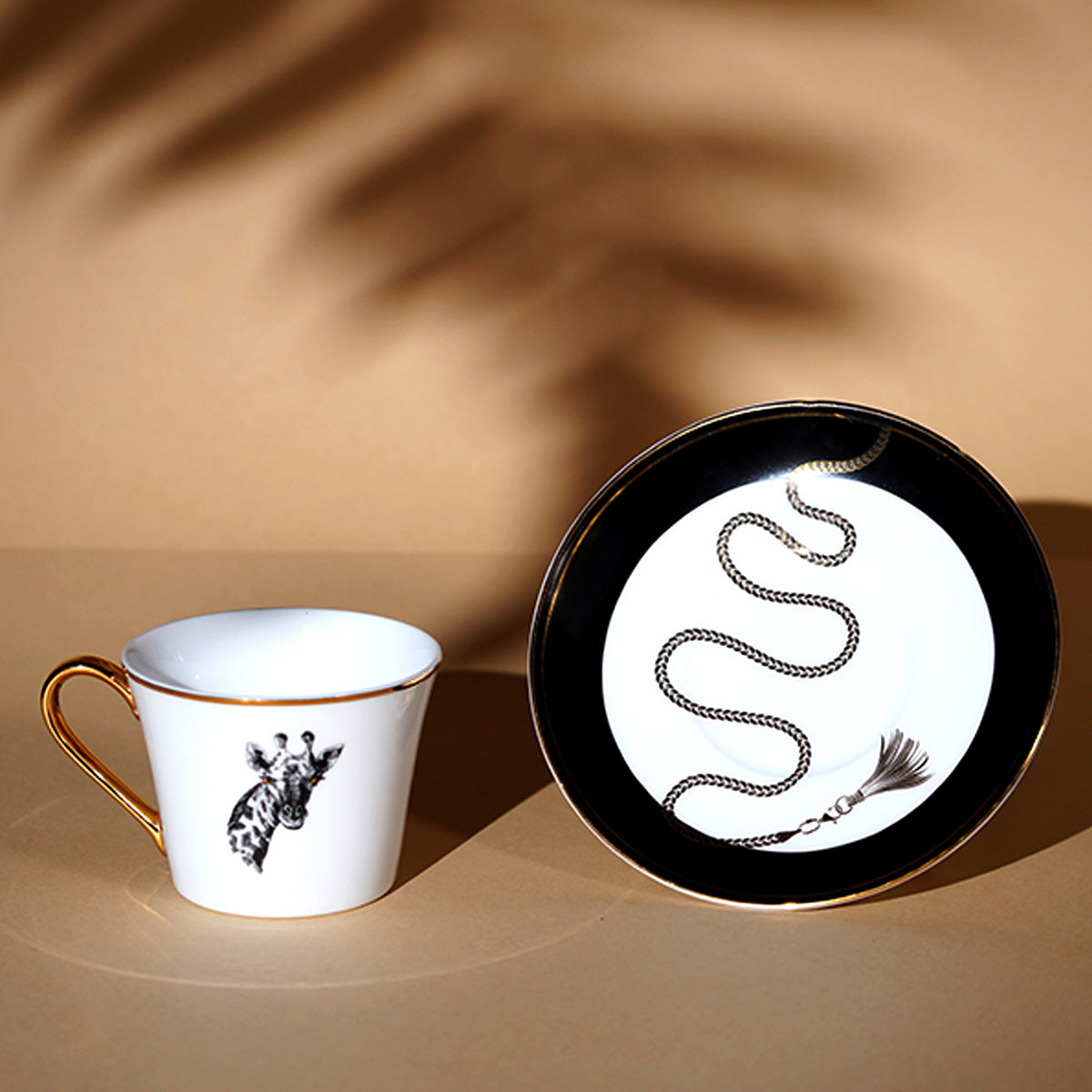 Safari Giraffe Cup & Saucer Set