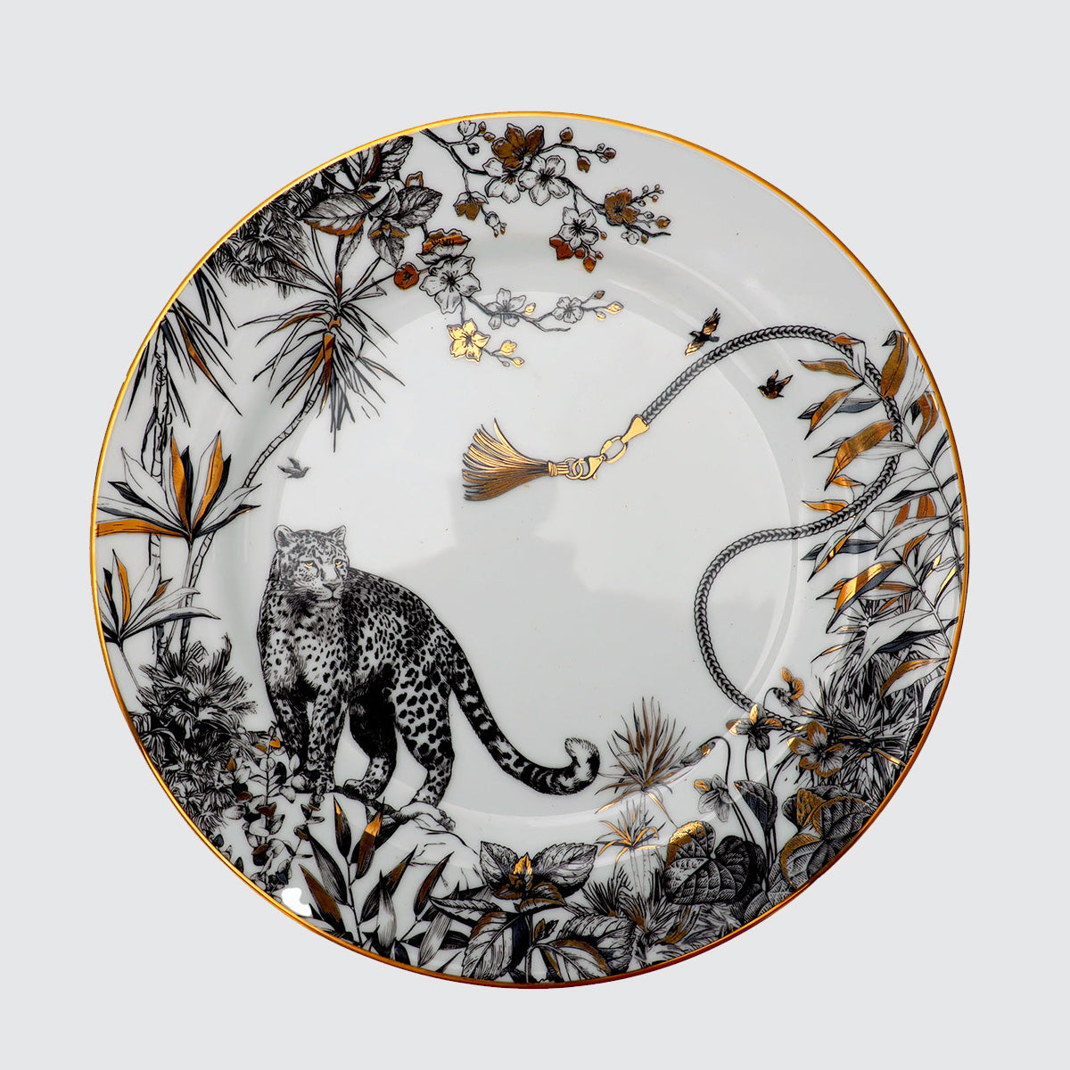 Safari Dinner Plate- Leopard