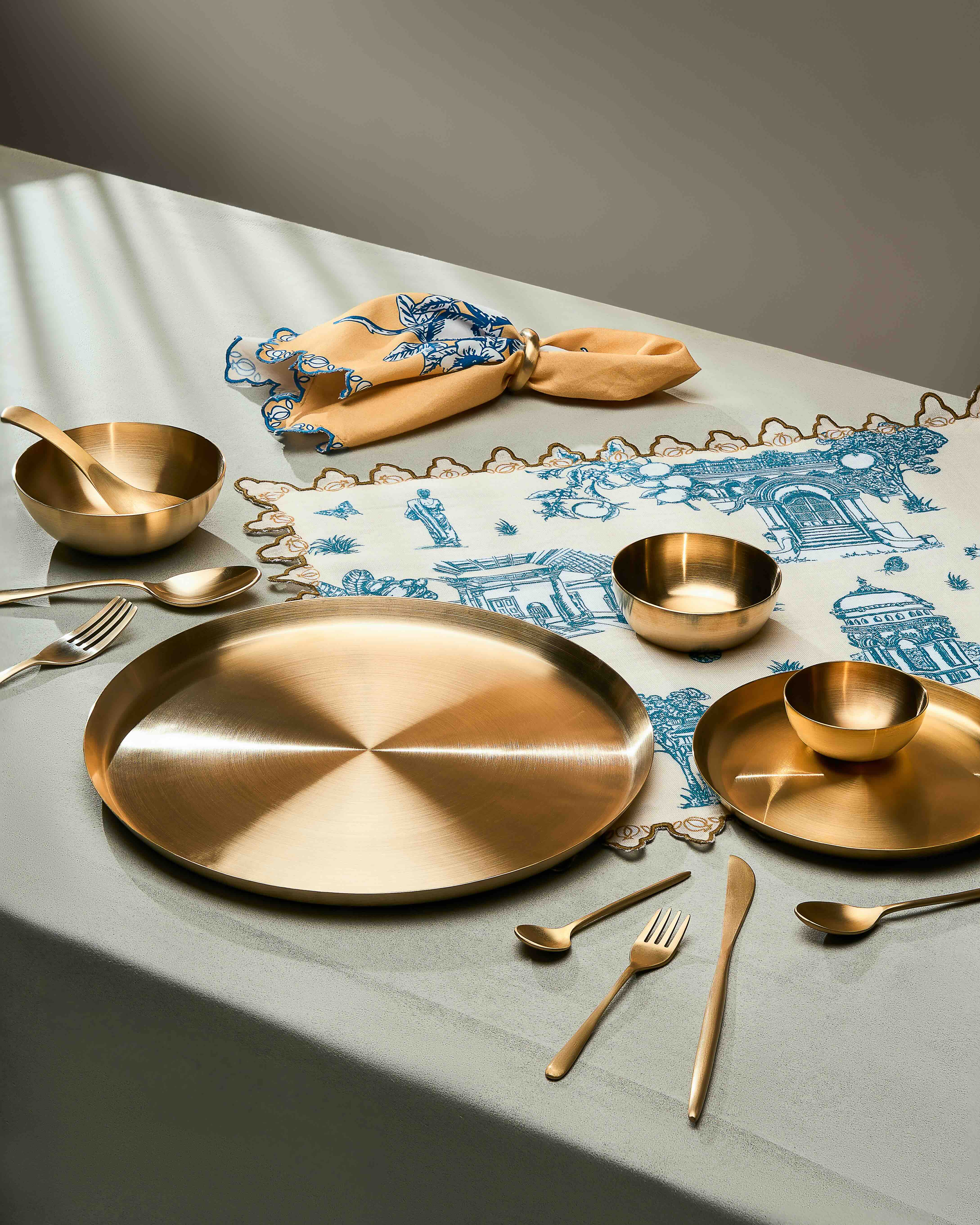 Kansa dinner plate 11.5"