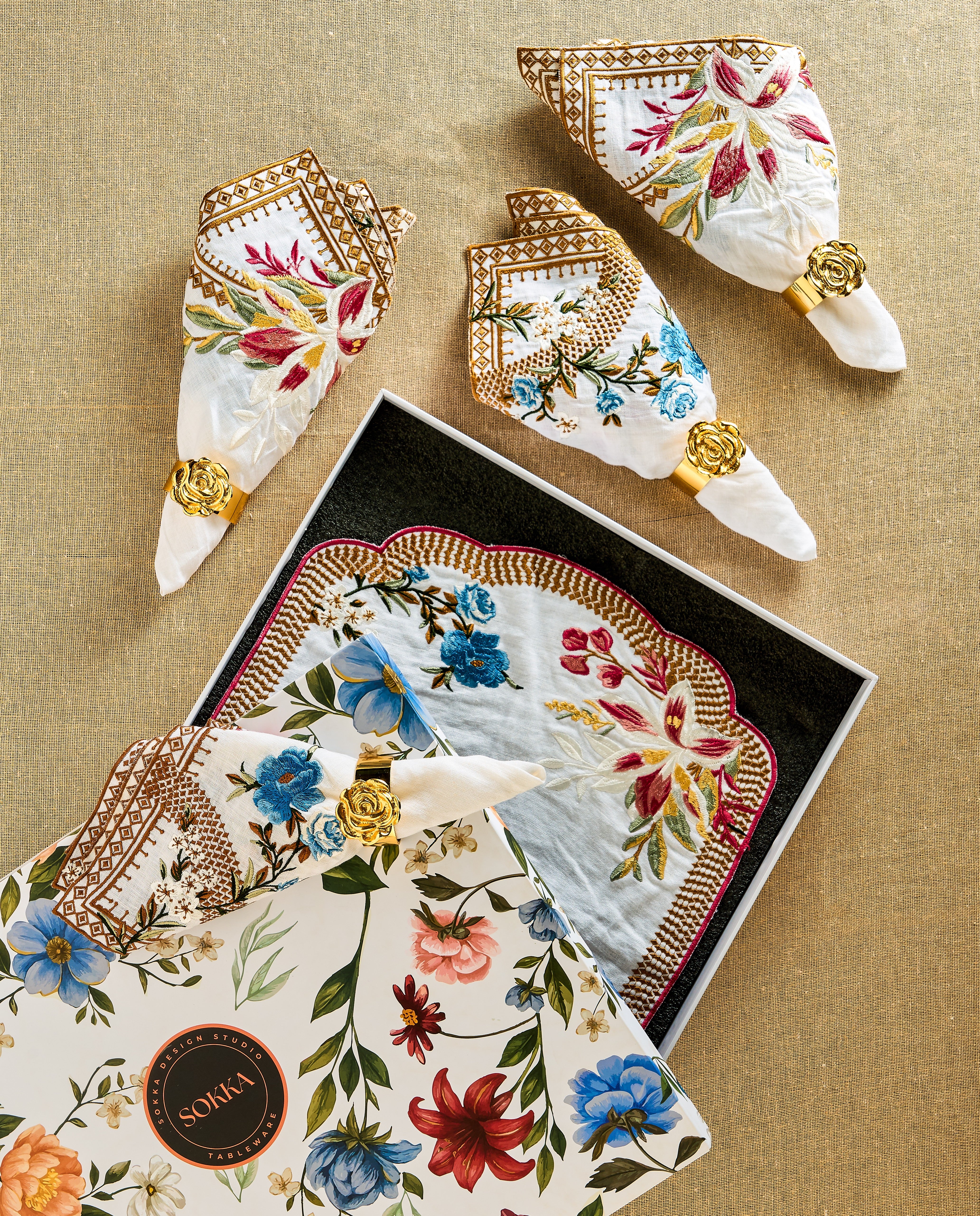 Victorian Romance Linen gift set