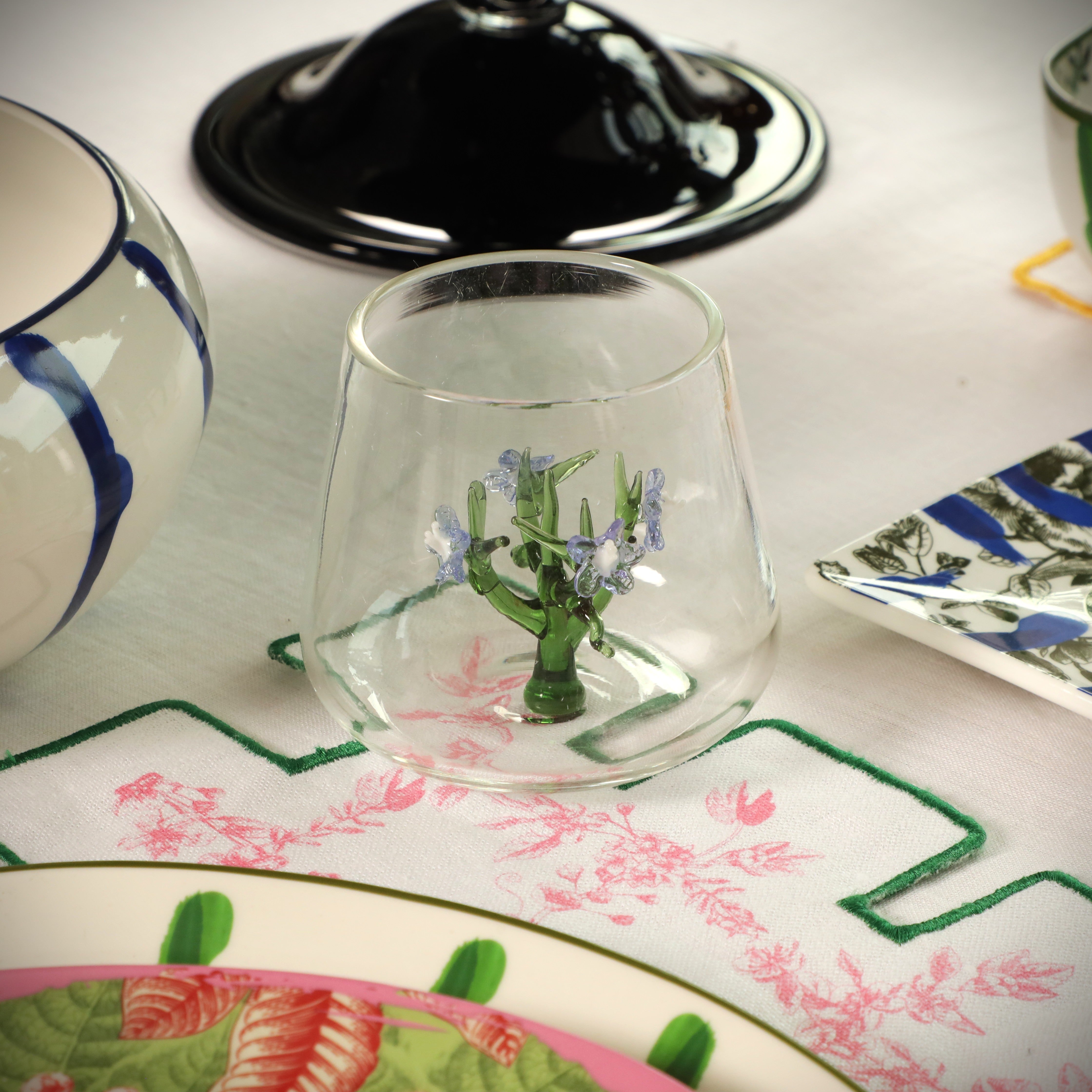 Jardin Rafia Table Mat- Blue