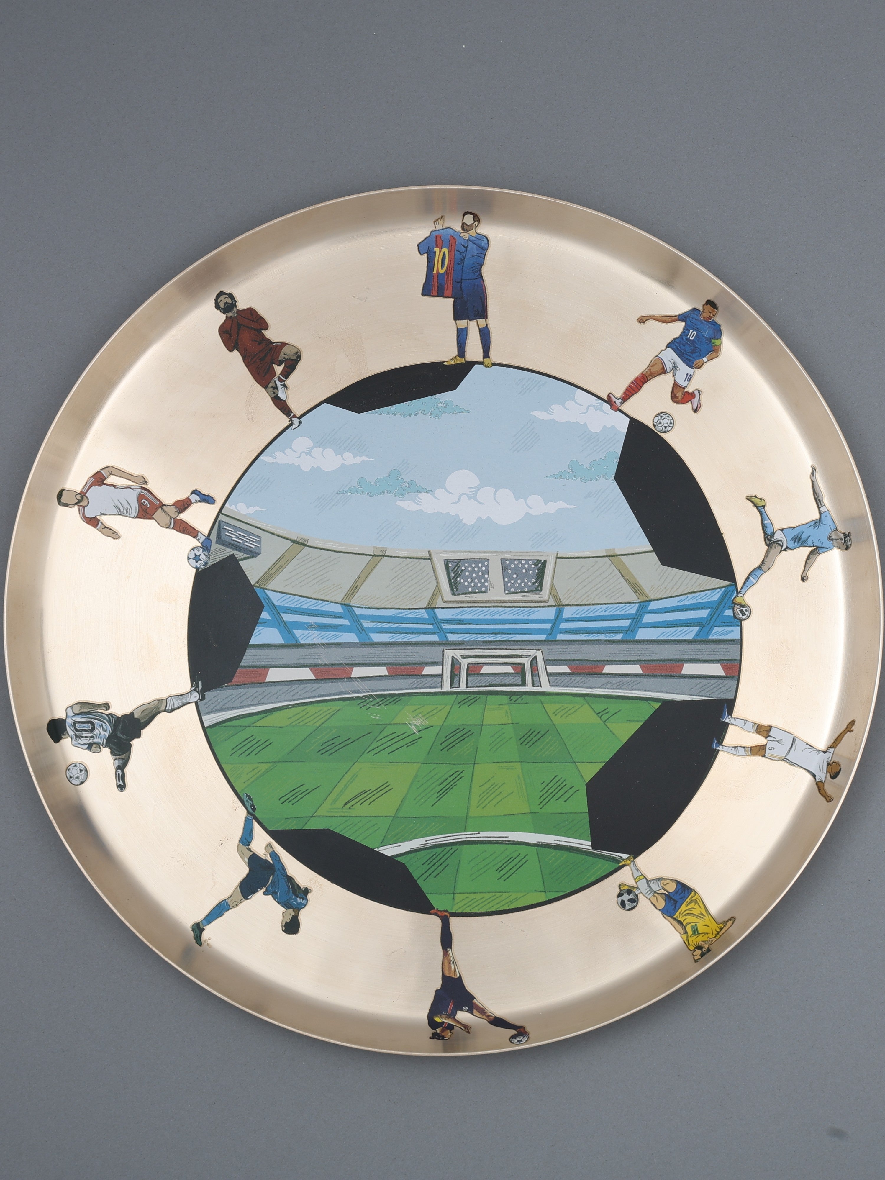 Kansa Drip Grand Set of 7 collection- The Stadium & The red side plate