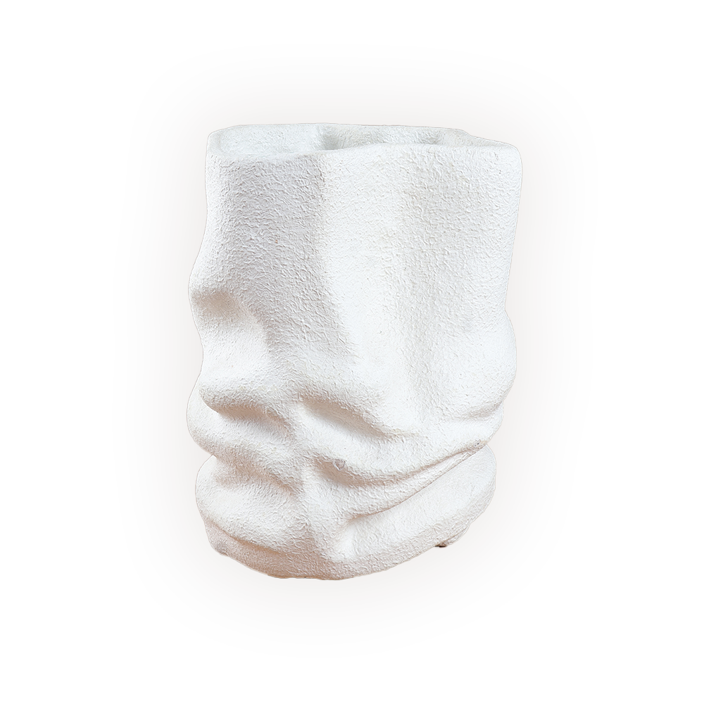 White vase