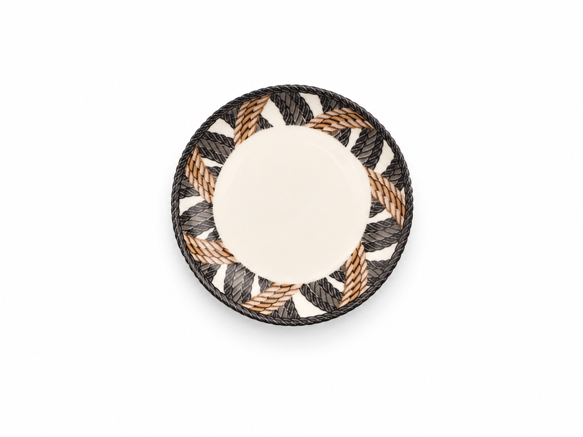 Cordage Mini Appetizer plate- Ropes