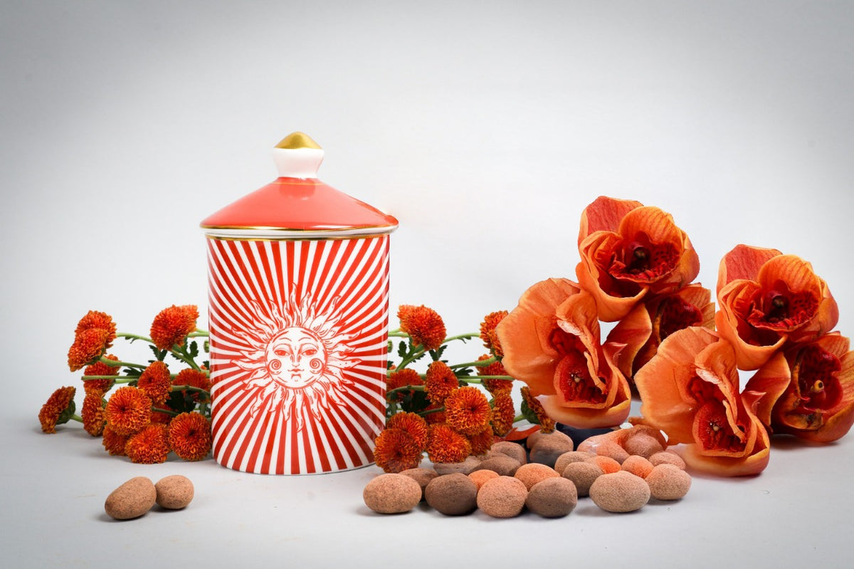 Aura Candleholder - Sun design by Sokka Tableware