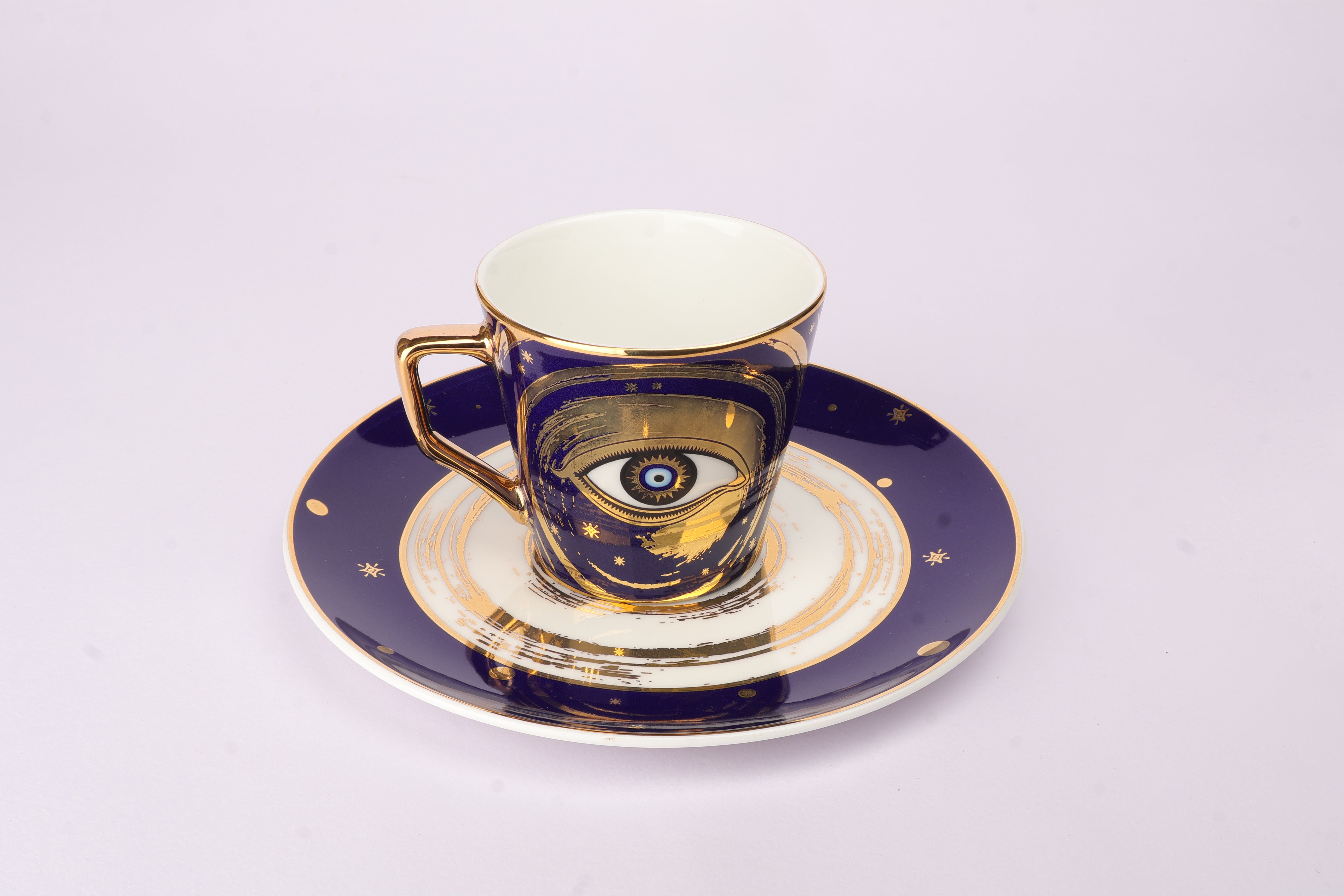 Evil Eye Tea Cup & Saucer Set