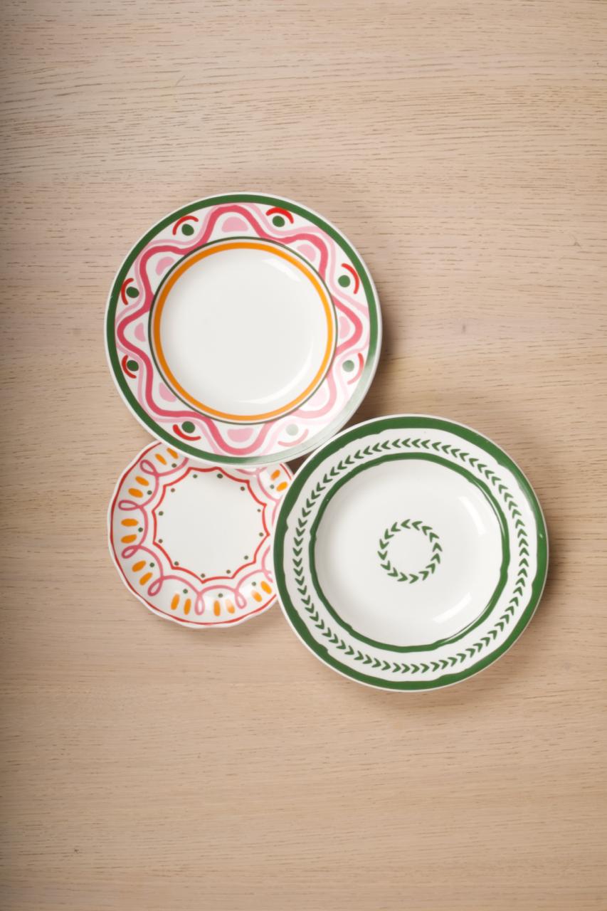 Mexican Pasta Plate and BB Plate - view 2 - Sokka Tableware