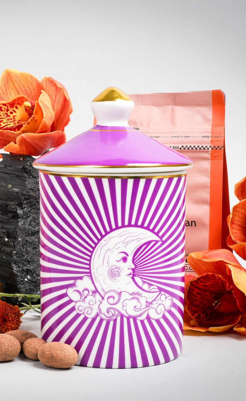 Aura Candleholder- Moon