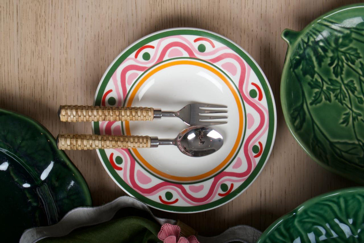 Multicolor Pasta Plate - view 3 - Sokka Tableware