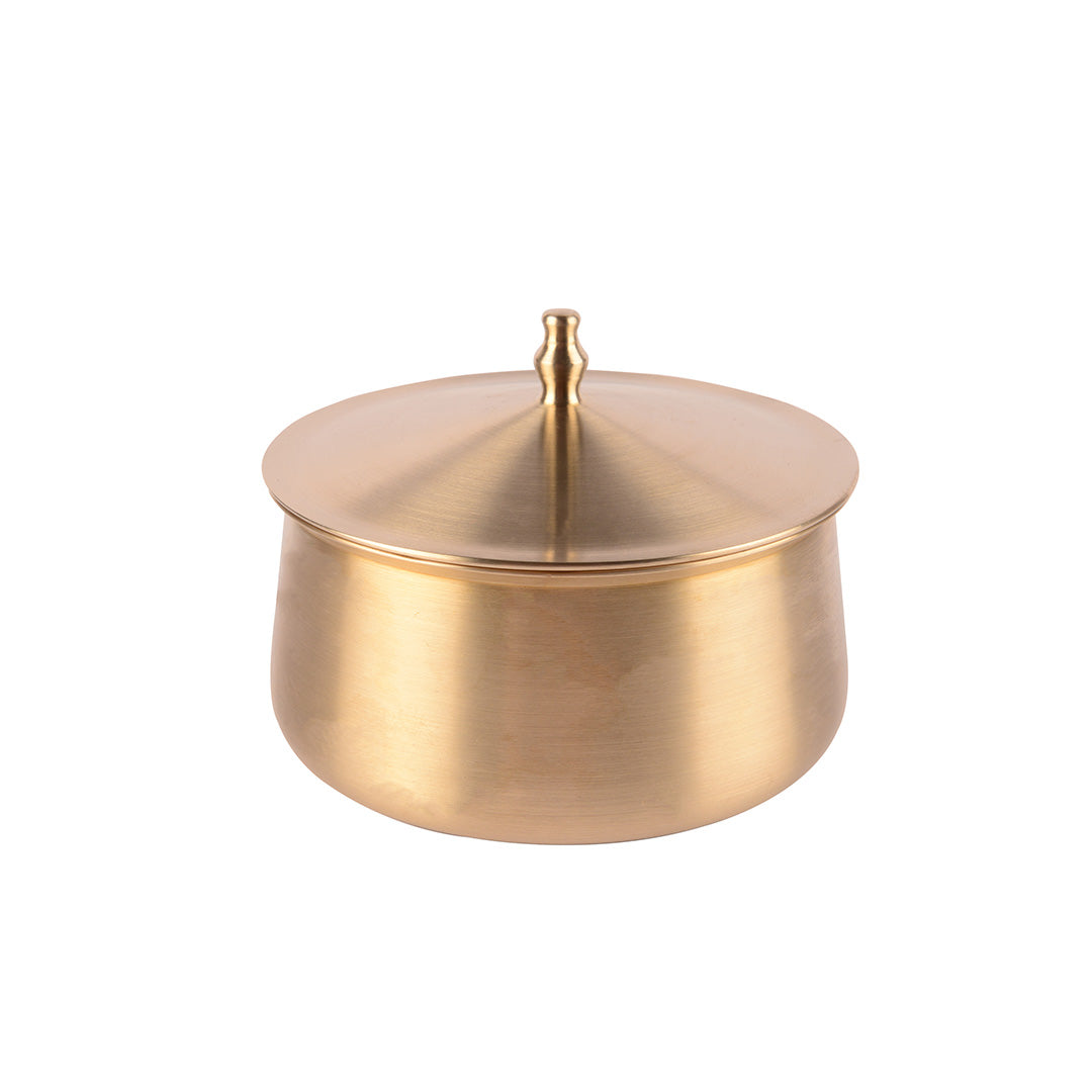 Kansa Harappan serving dish 5" with lid