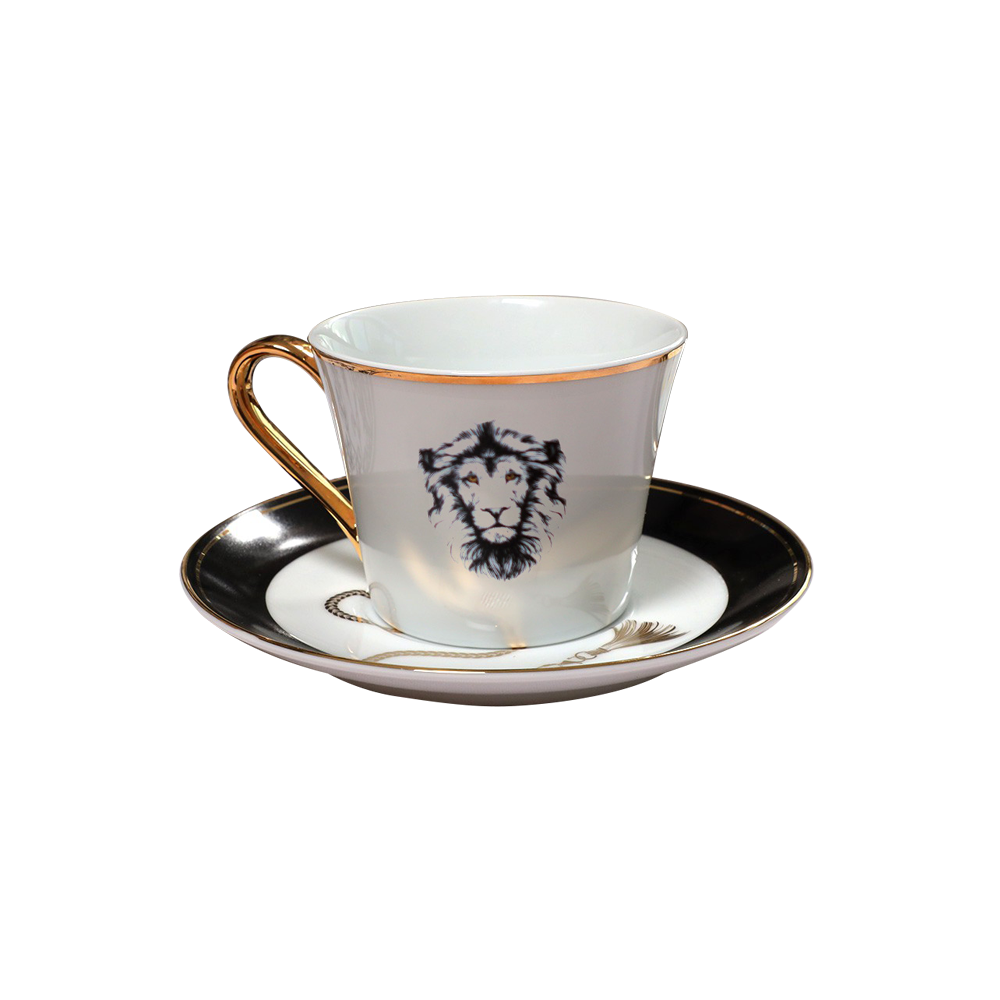 Safari Lion Cup & Saucer Set