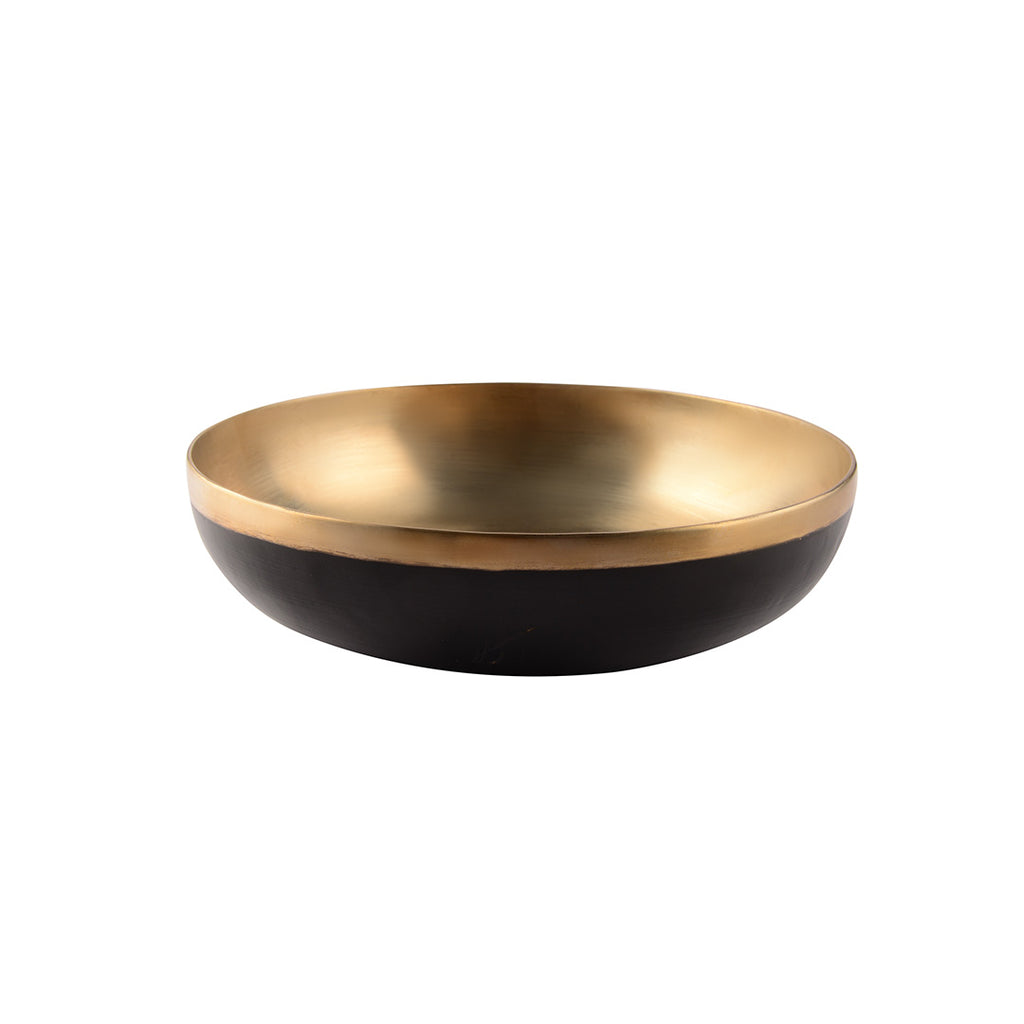 Kansa Serving Dish 8" (Black  Coating)