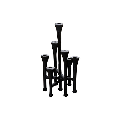 Kansa Candle Stand (Ht 18")
