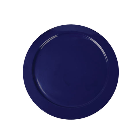 Andam Wooden Blue Charger Plate (Dia 13)