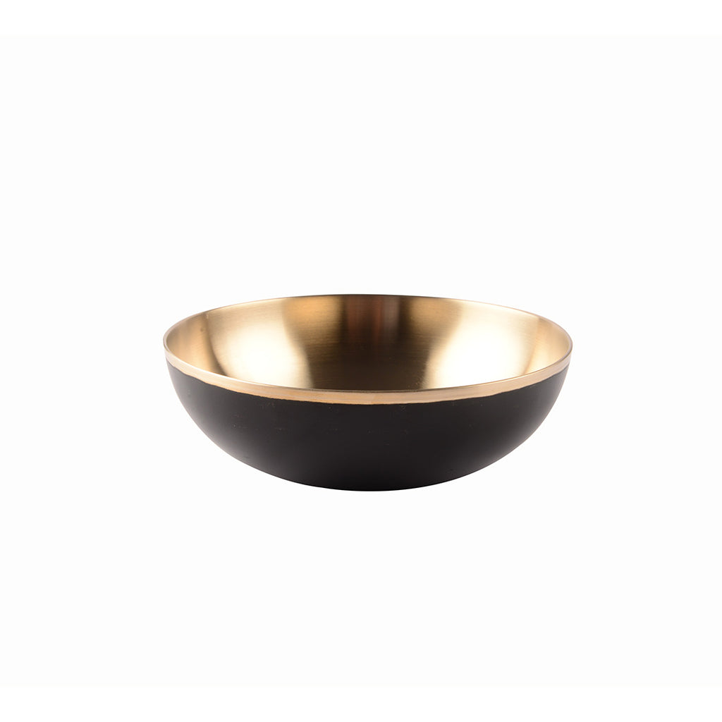 Kansa Serving Dish 6" (Black  Coating)