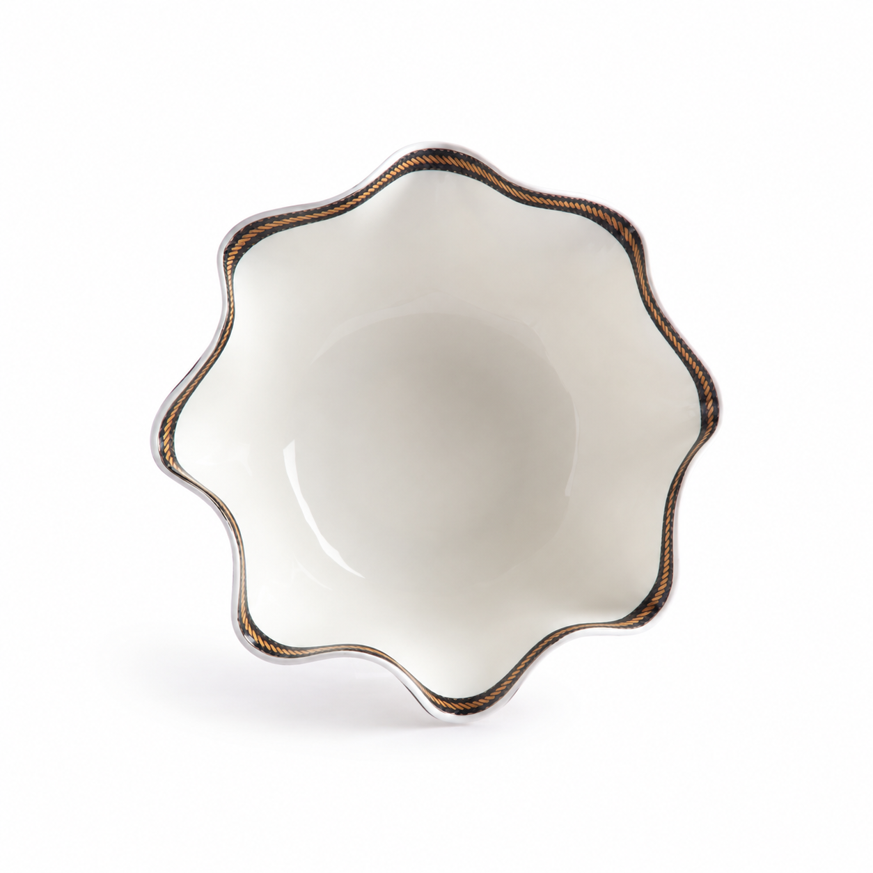 Cordage Floral Bowl