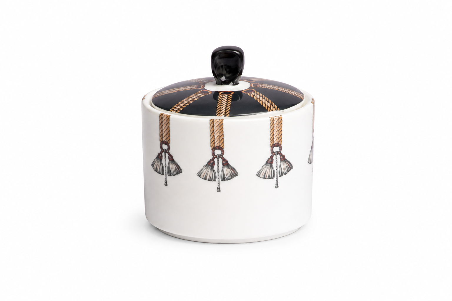 Cordage sugar pot