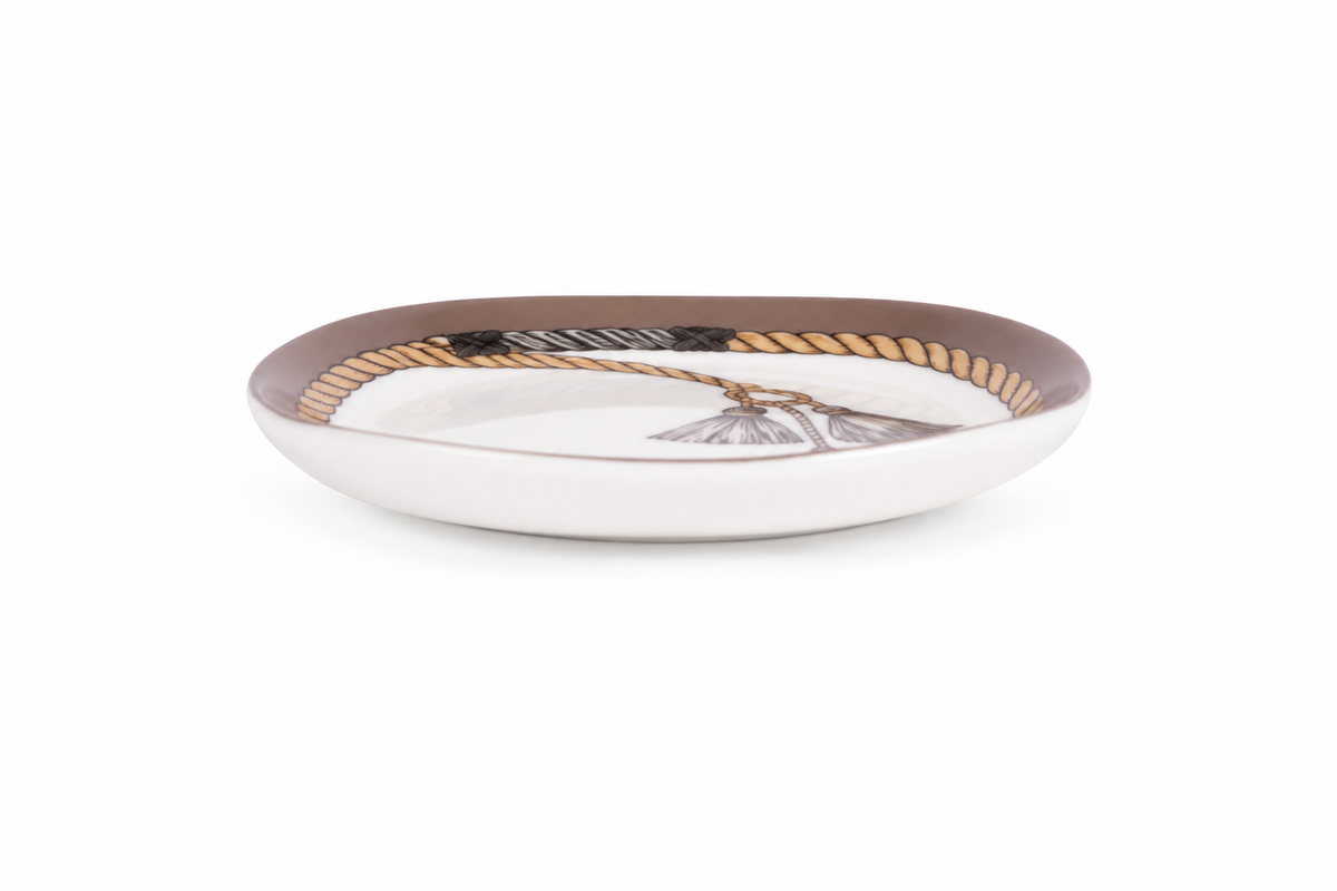 Cordage Mini Appetizer plate- Mushroom