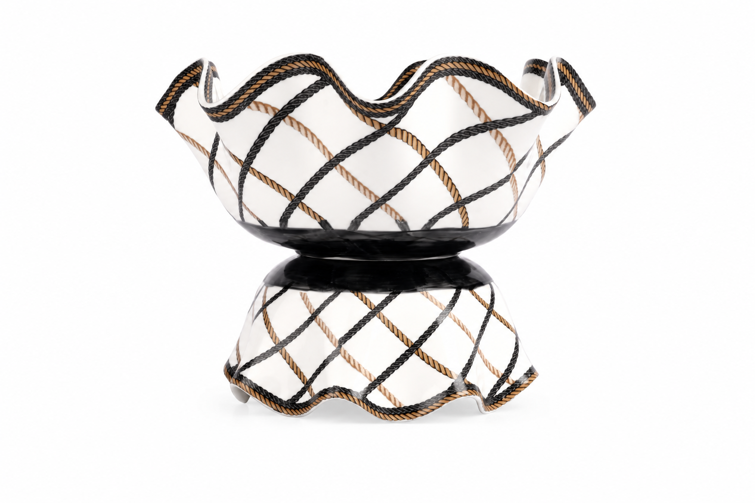 Cordage Floral Bowl