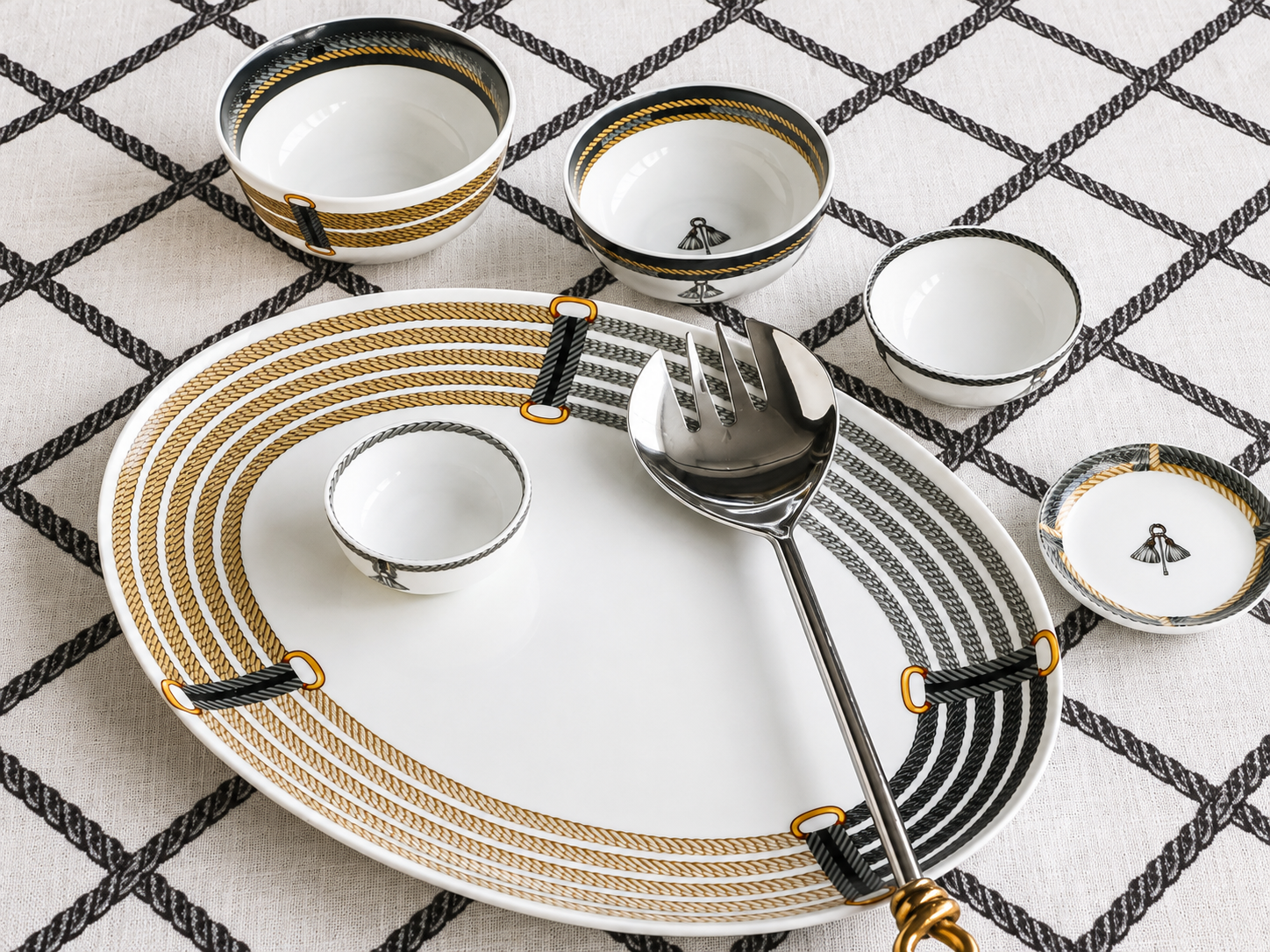 Cordage Salad Serving Fork
