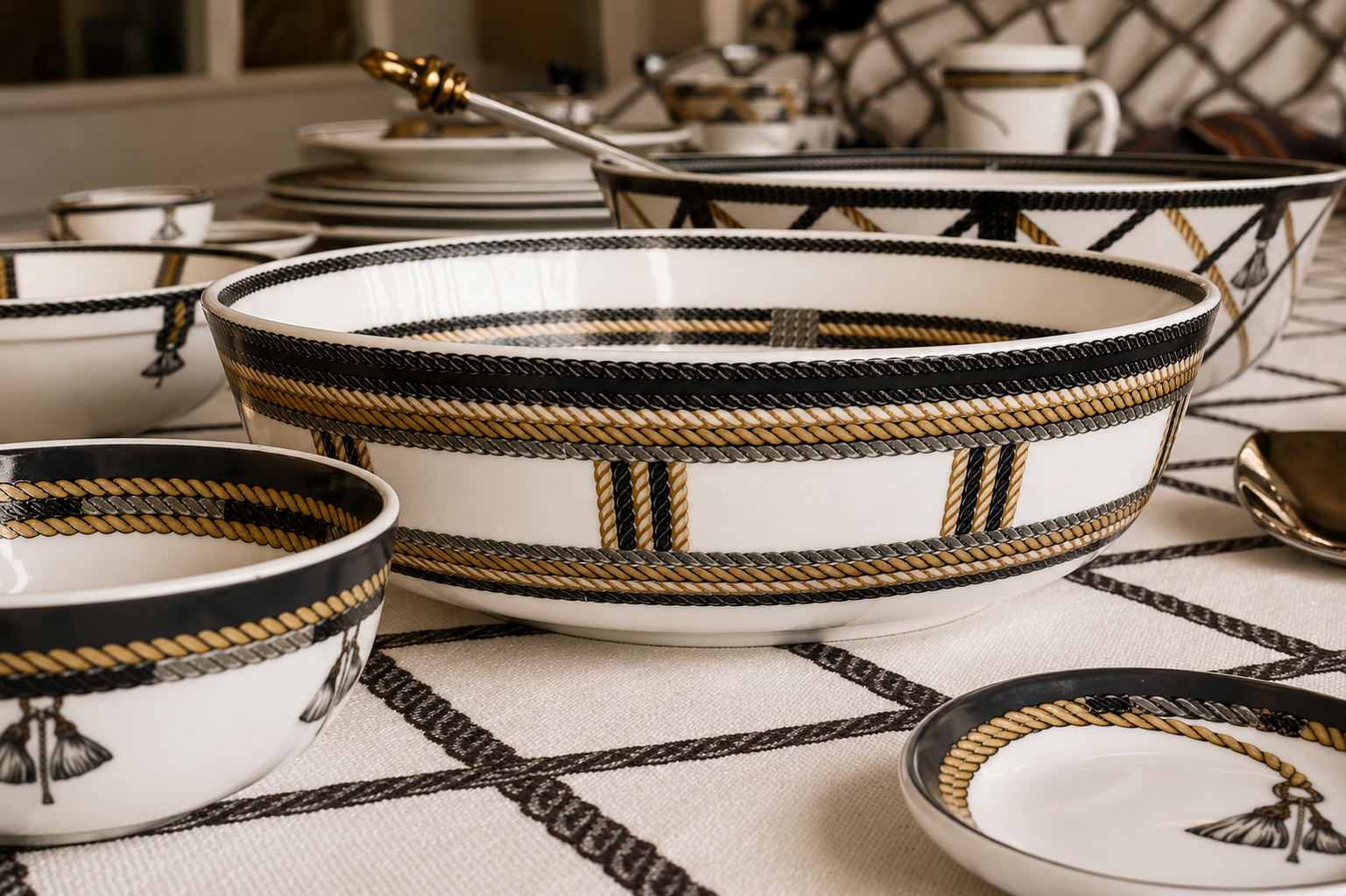 Cordage Serving Bowl 8"