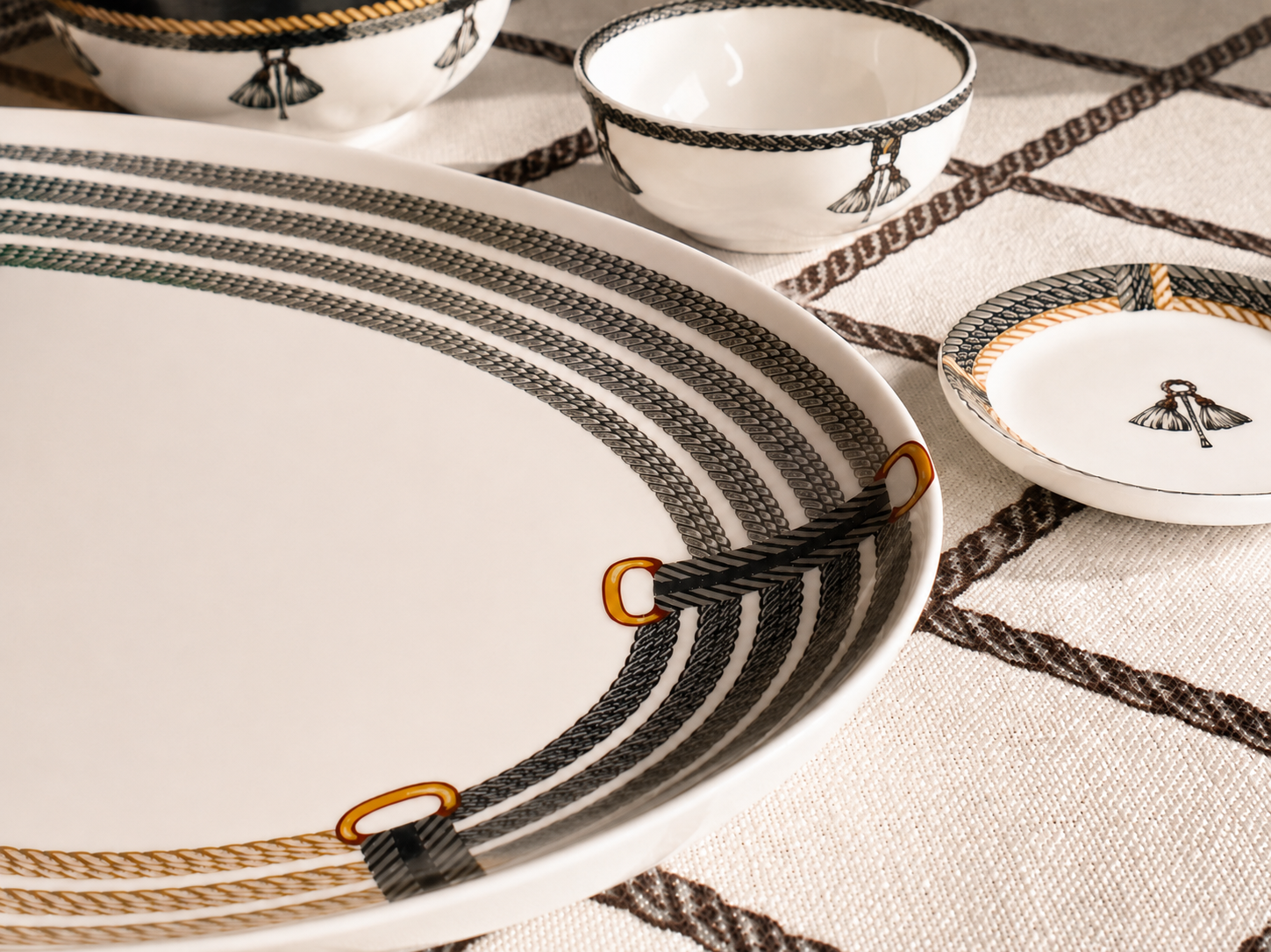 Cordage Oval Platter