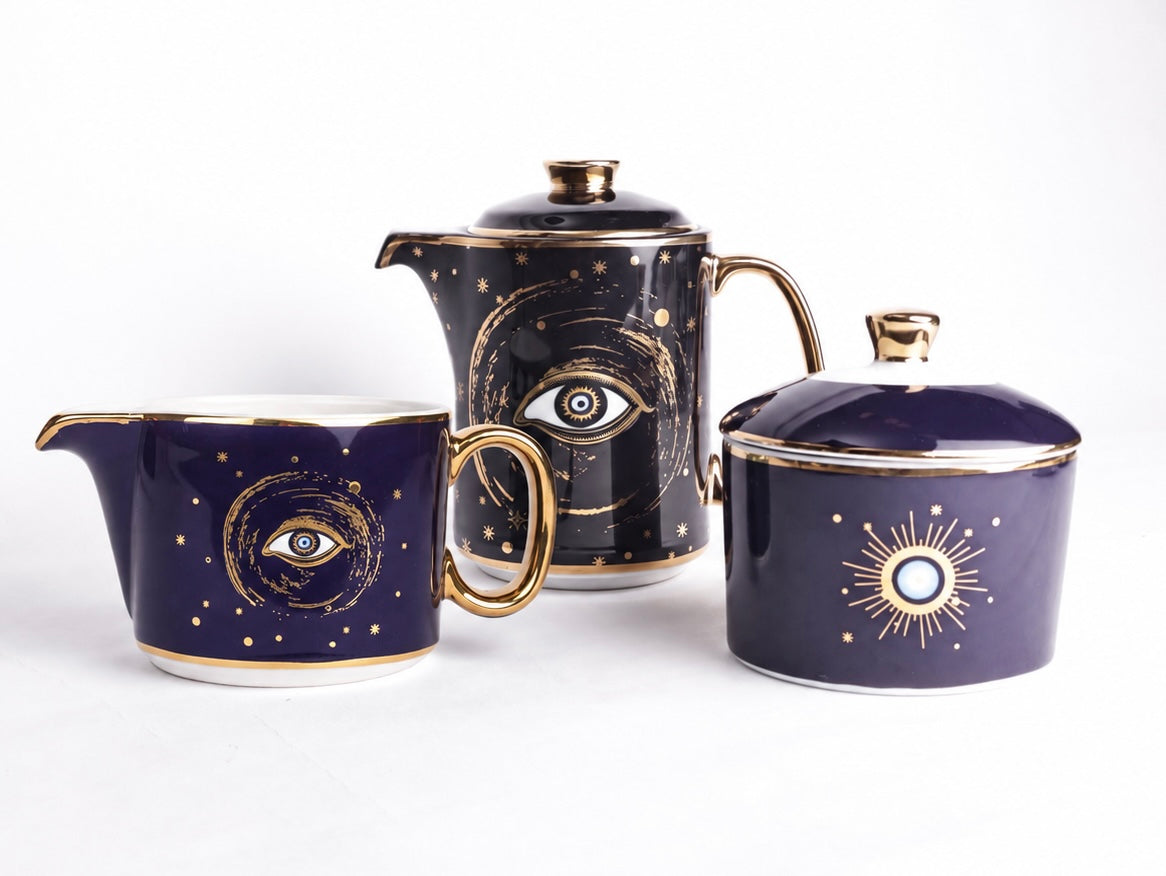 Evil Eye Tea Set