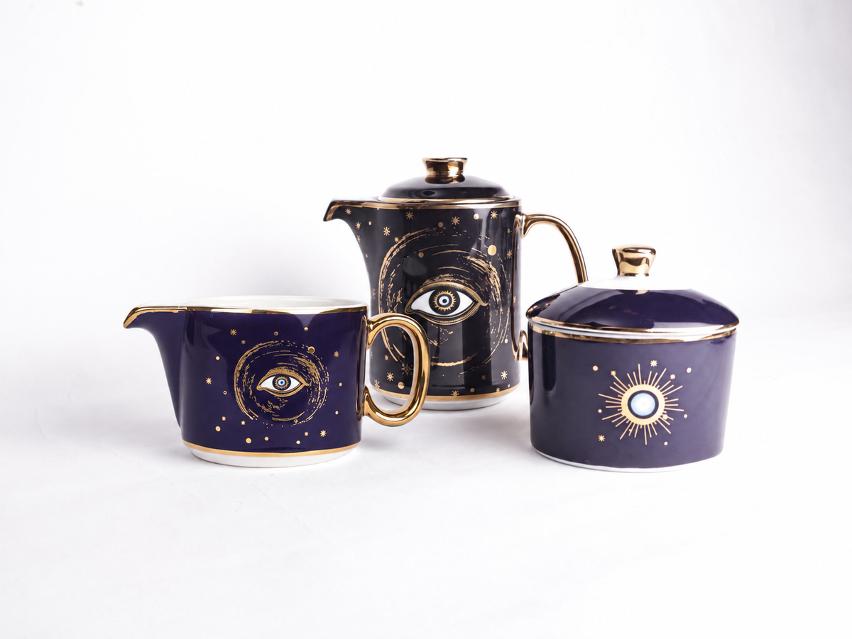 Evil Eye Tea Set