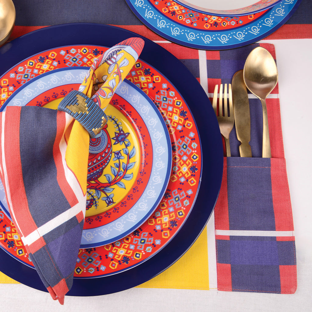 Andam Placemat (100% Cotton printed 18"x12")