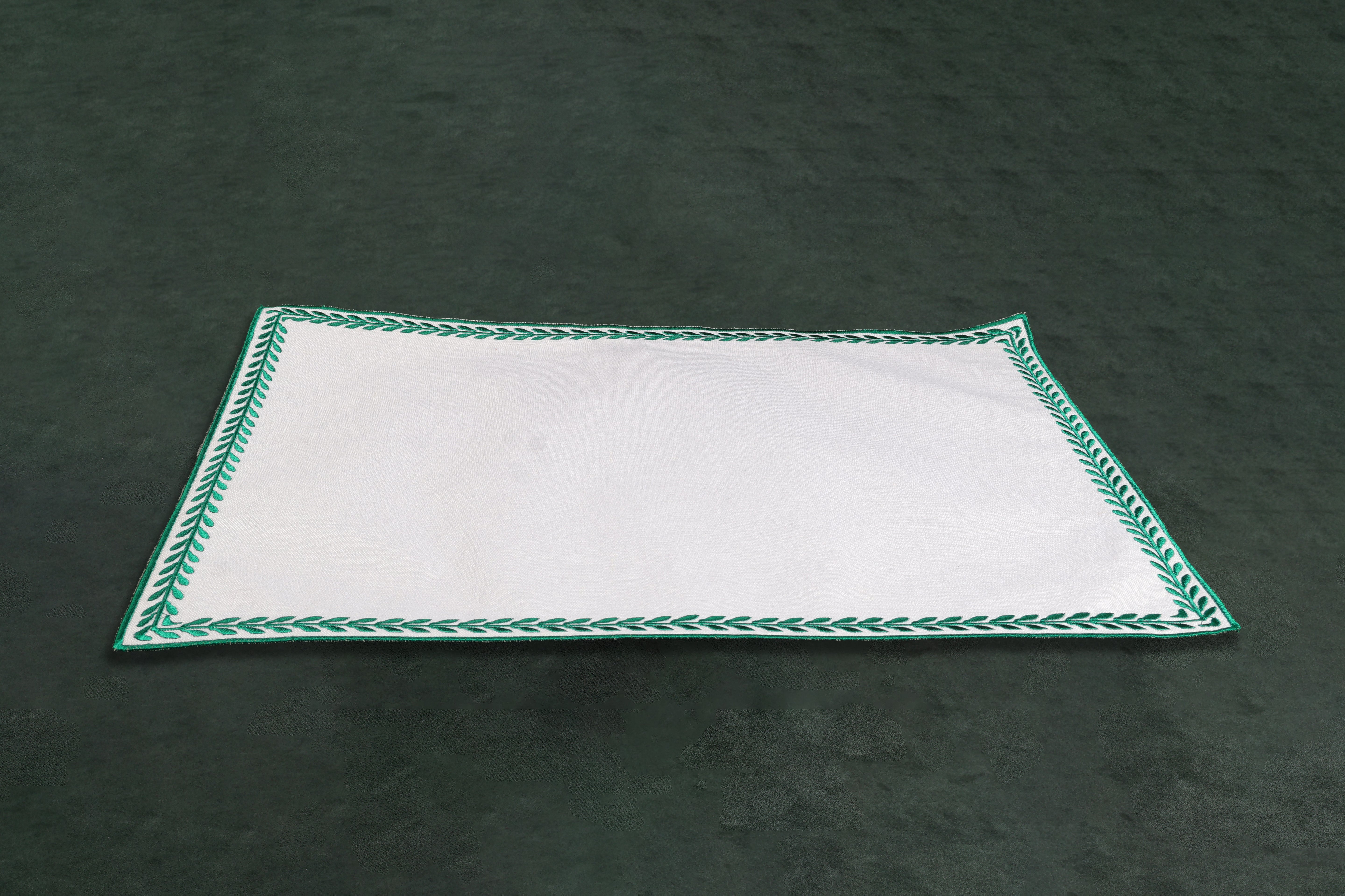 Tenkaya Taupe Green Placemat