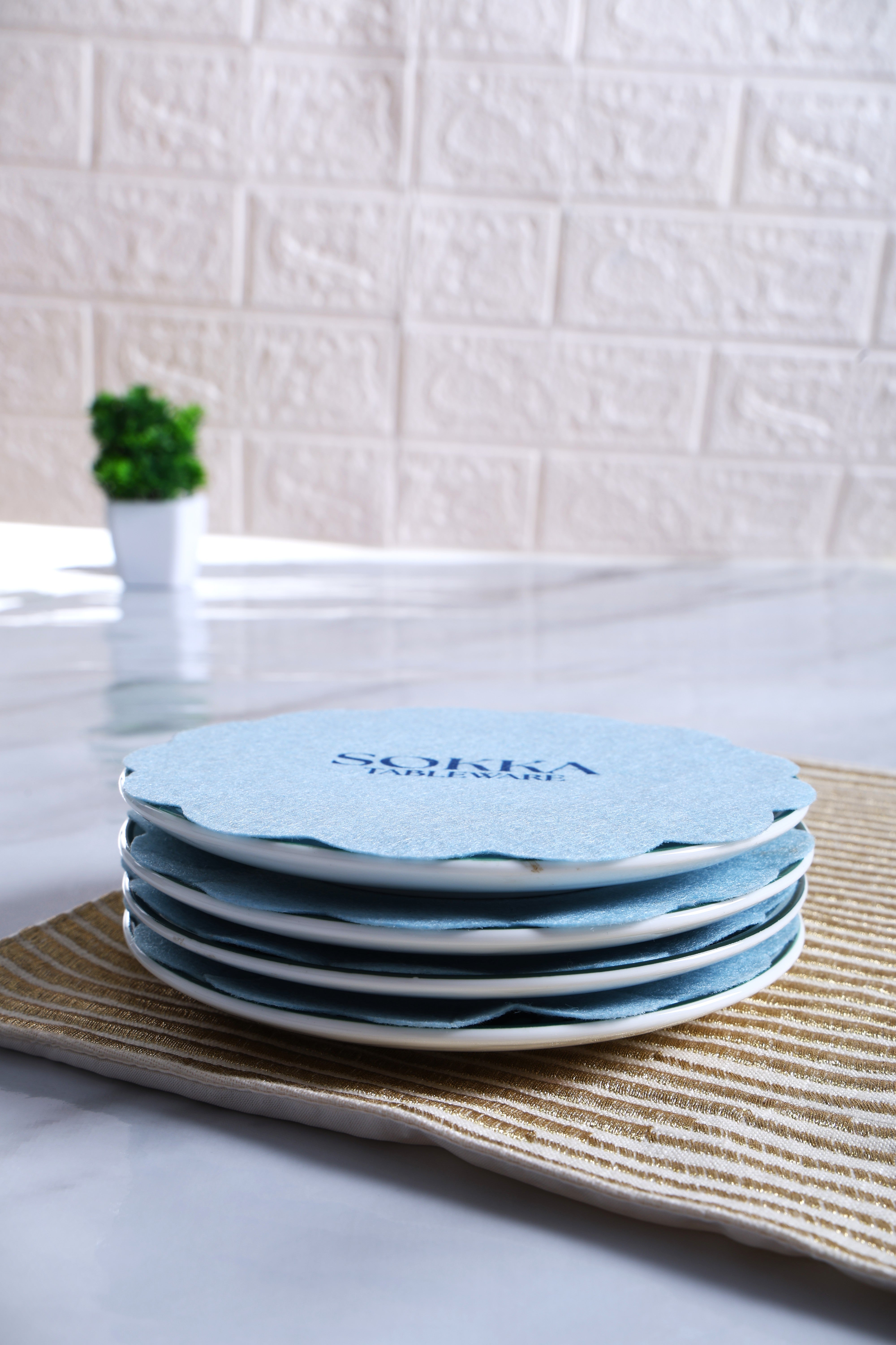 Circular Felt liner 8.4"- Set of 6