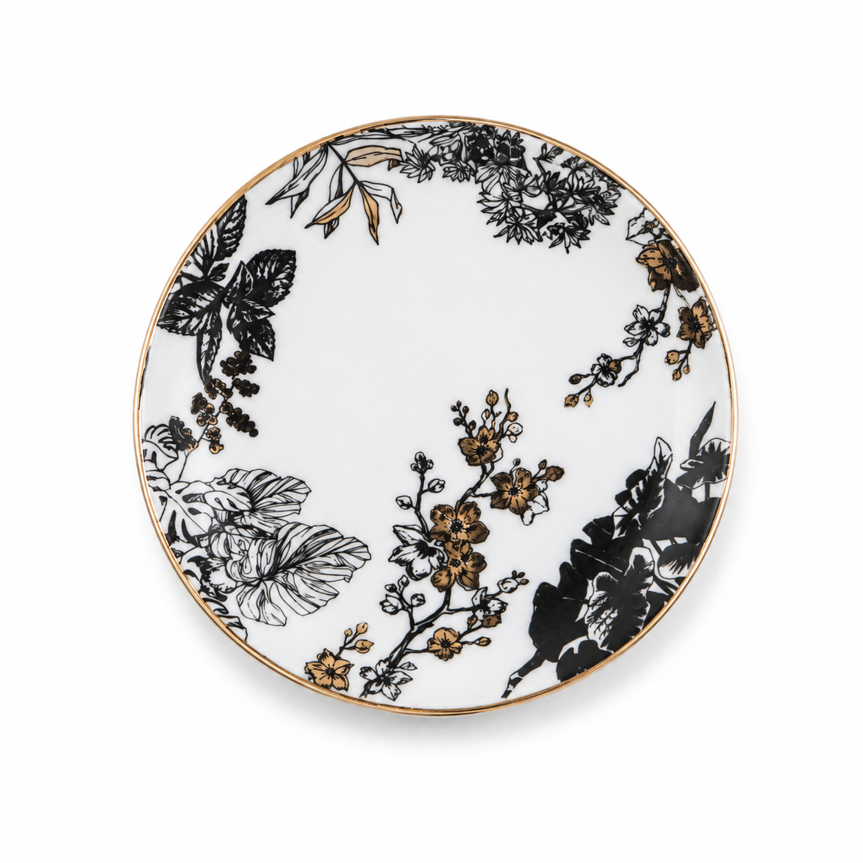 Safari Appetizer Plate- Foliage