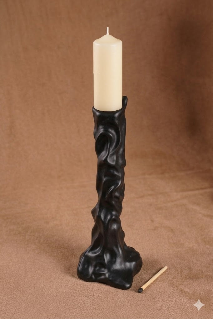 Candlestand Black-Large