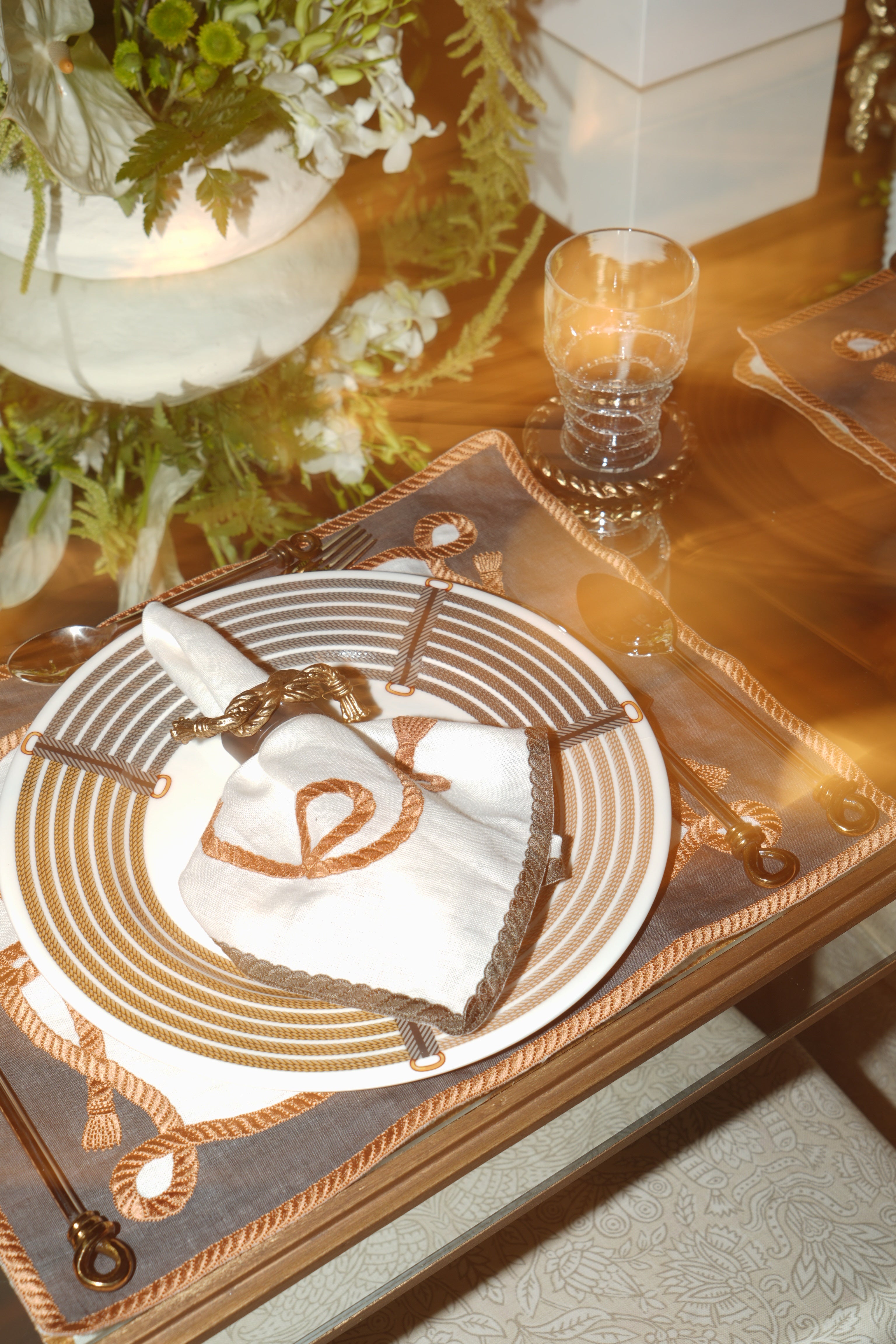 Cordage Charger Plate