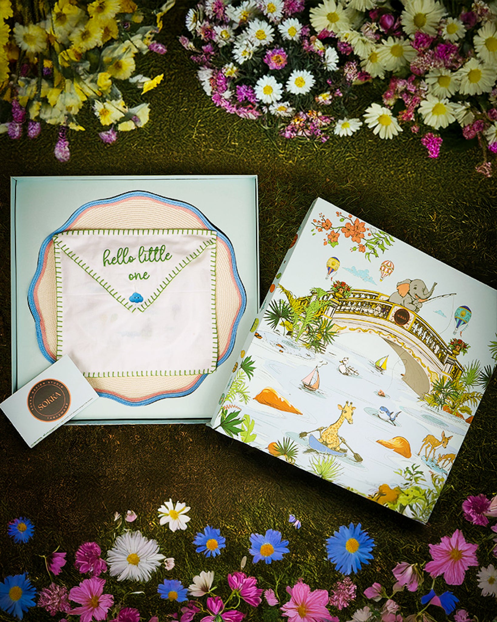 Kansa Children’s Linen Collection- Elephant