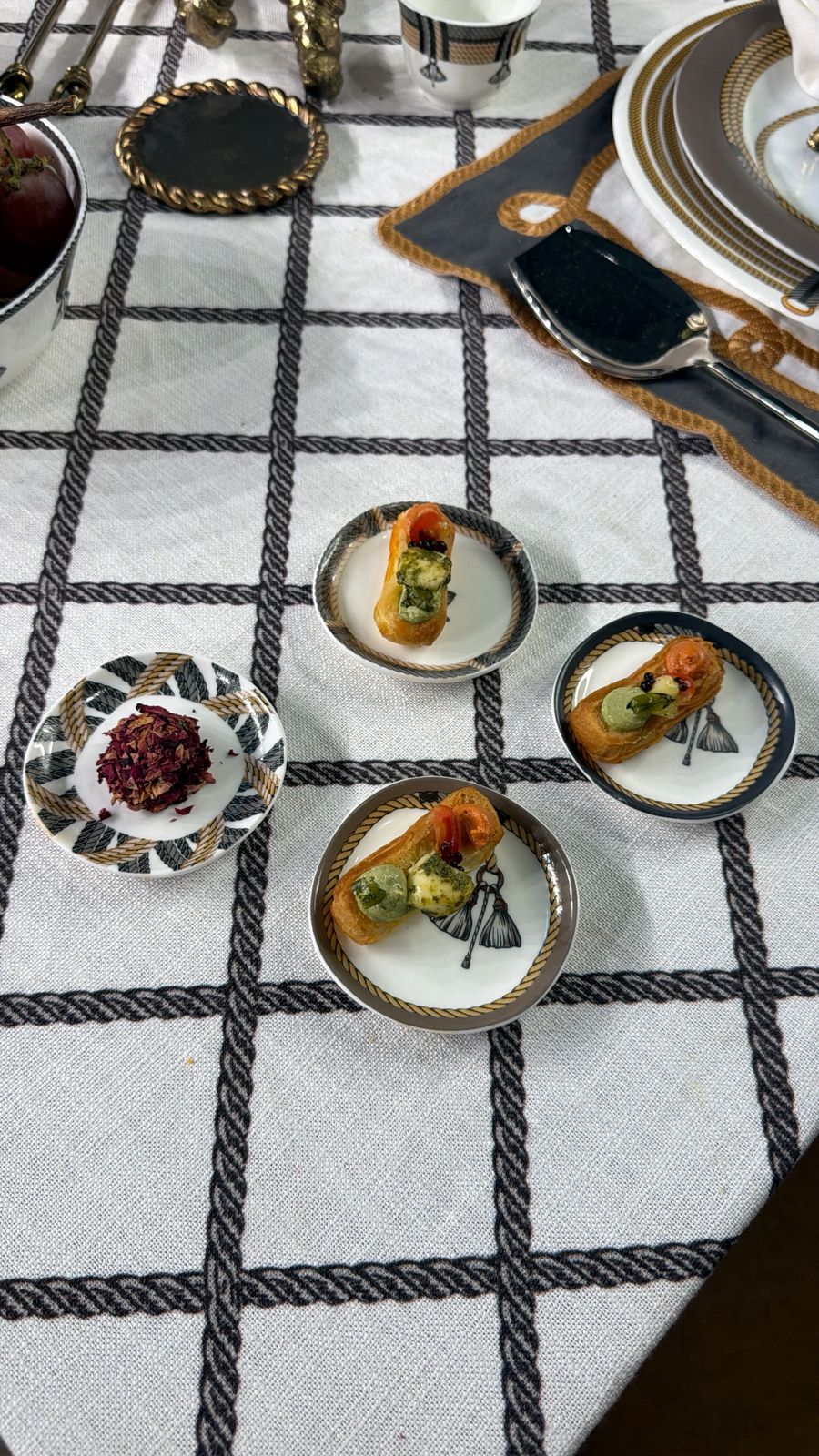 Cordage Mini Appetizer plate- Mushroom