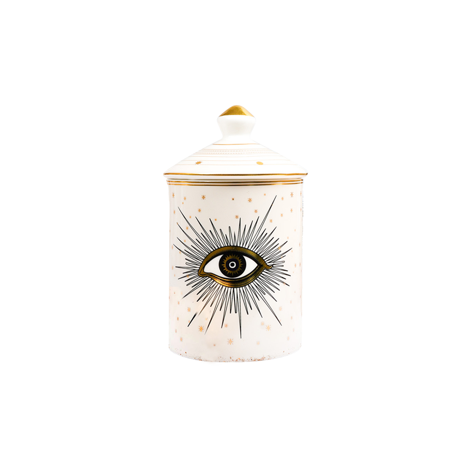 Evil eye Candleholder- Beige Eye