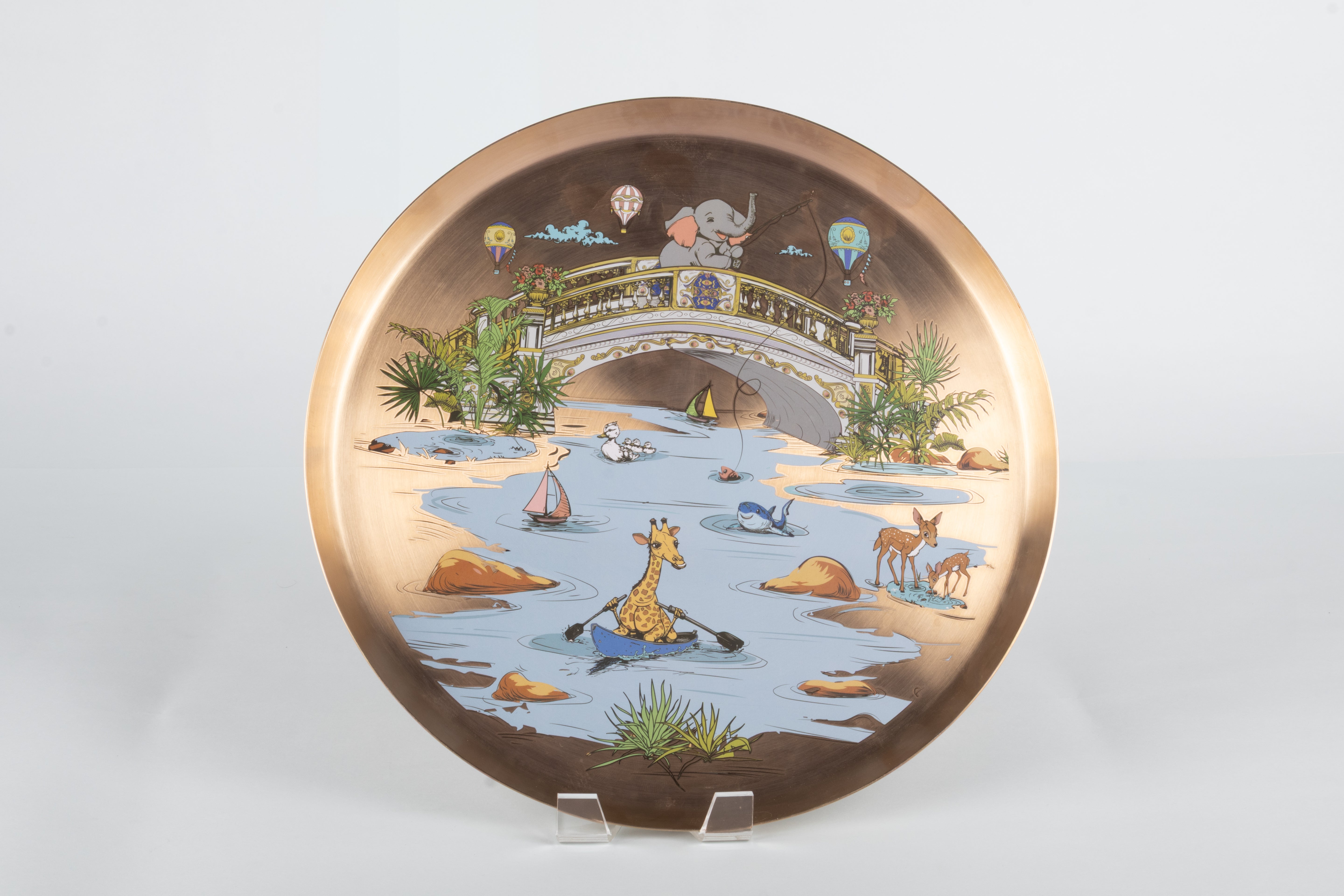 Kansa Children’s collection Set of 6- Bridge & Elephant
