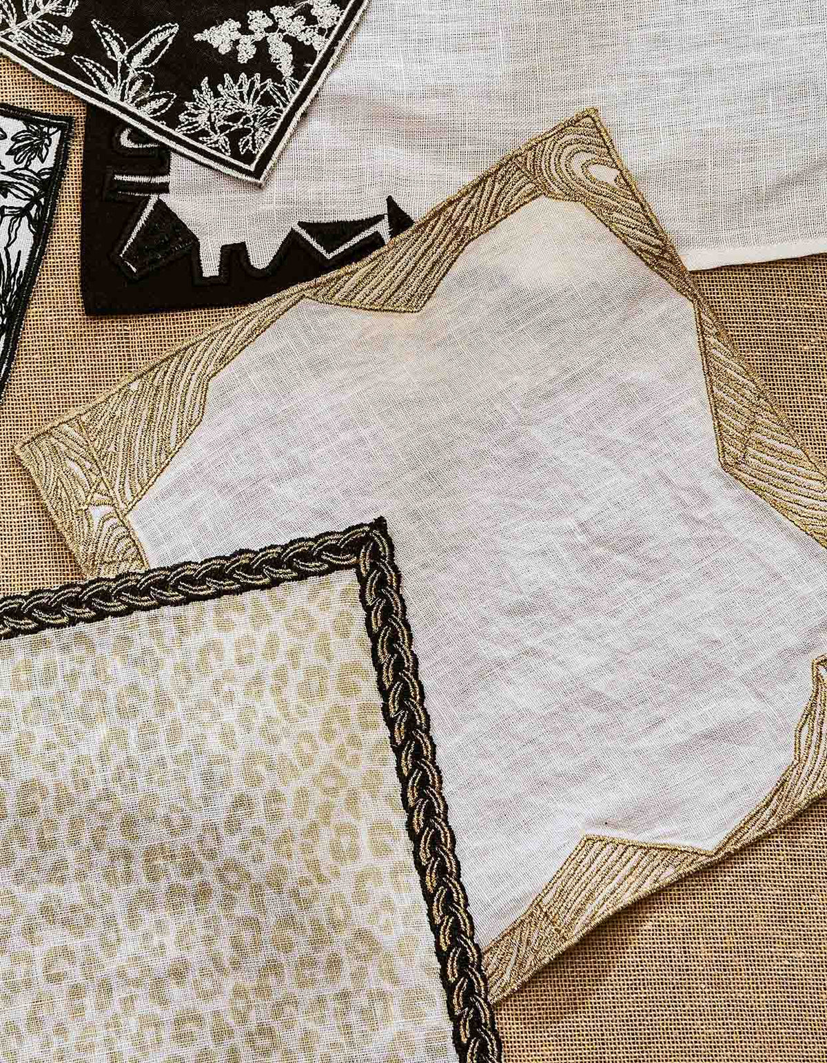 Identity cocktail napkin