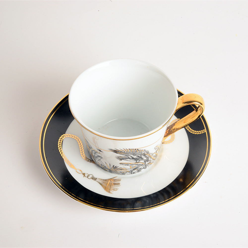 Safari Foliage Cup & Saucer Set