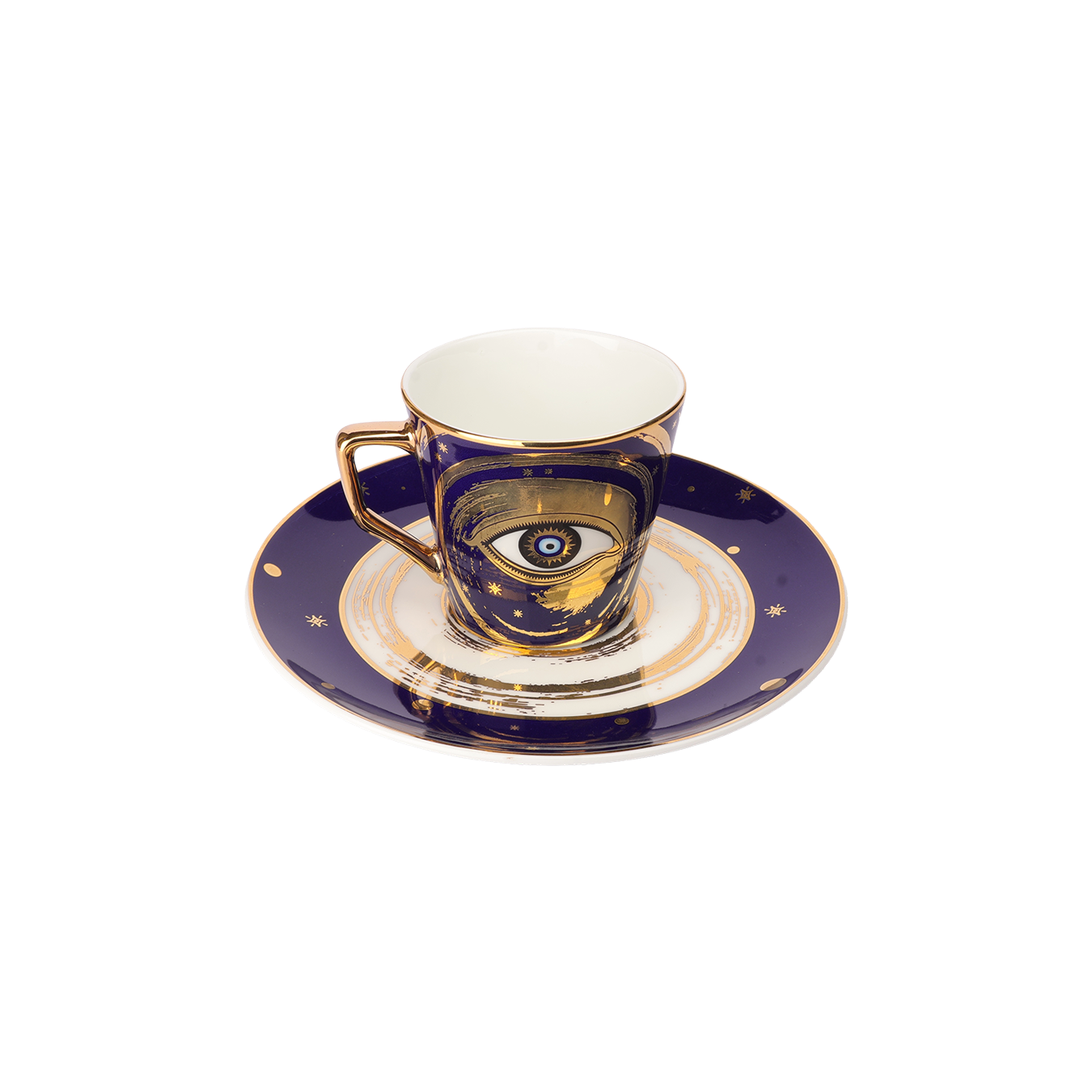 Evil Eye Tea Cup & Saucer Set