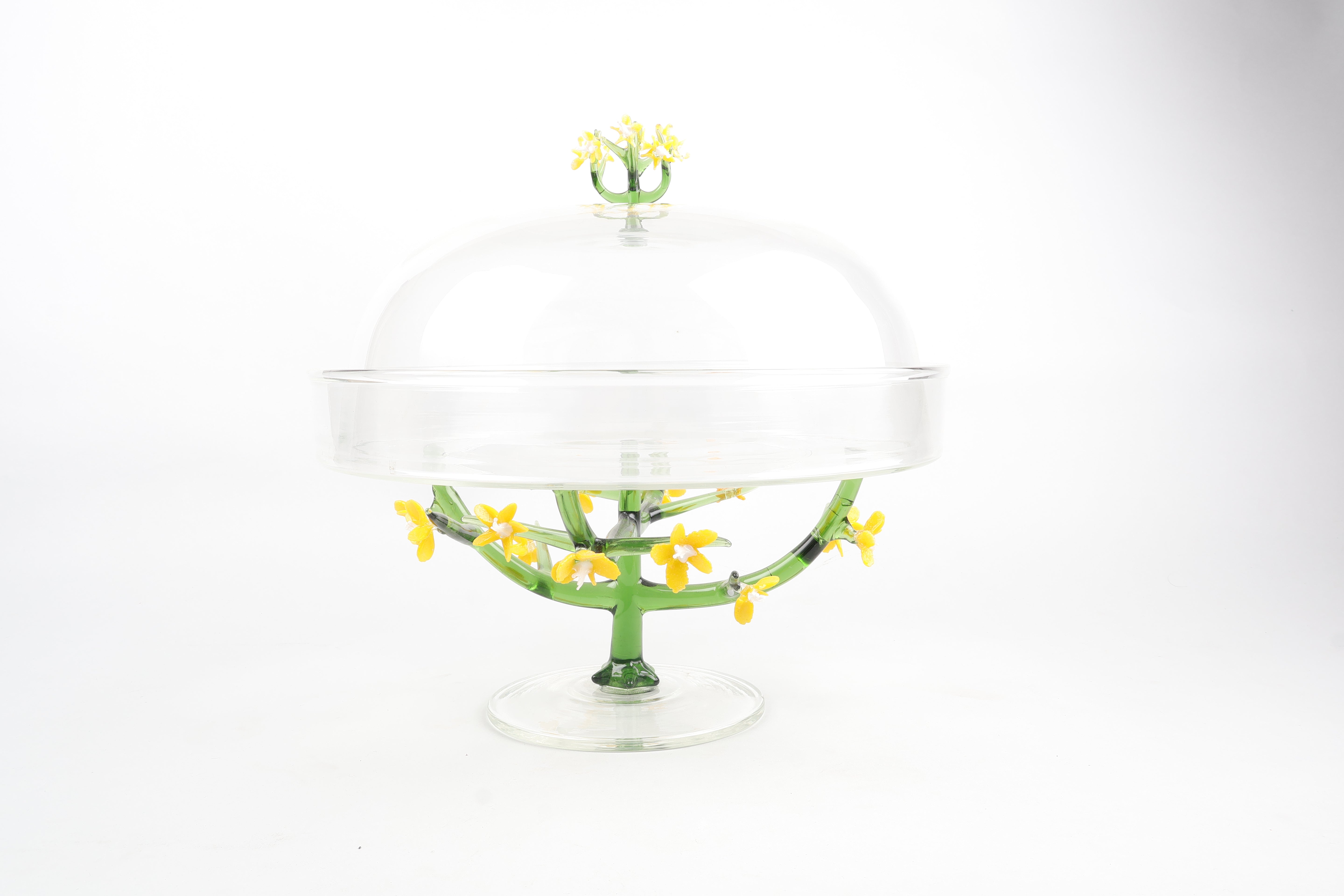 Jardin Cake Stand- Yellow