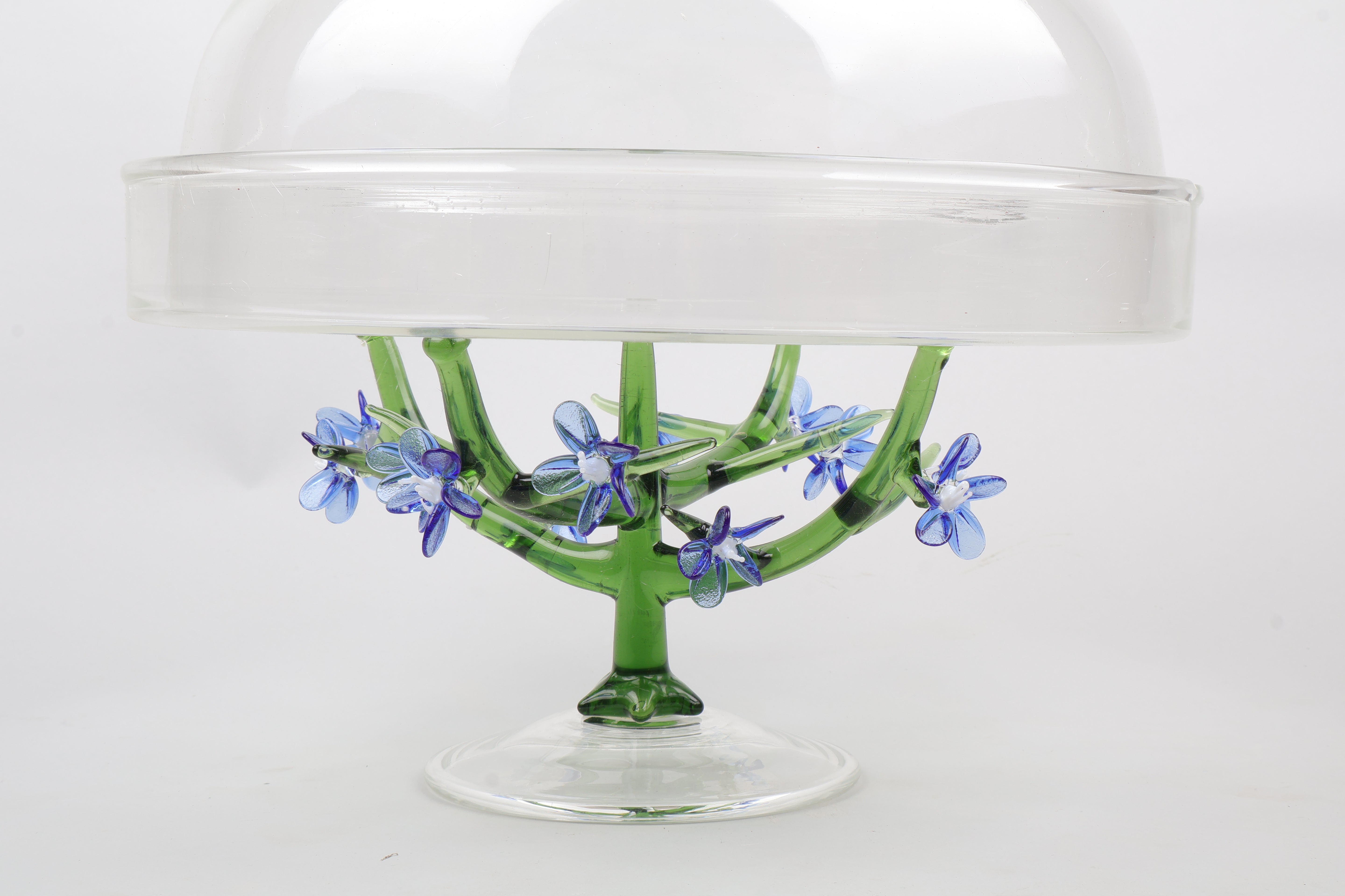 Jardin Cake Stand- Blue