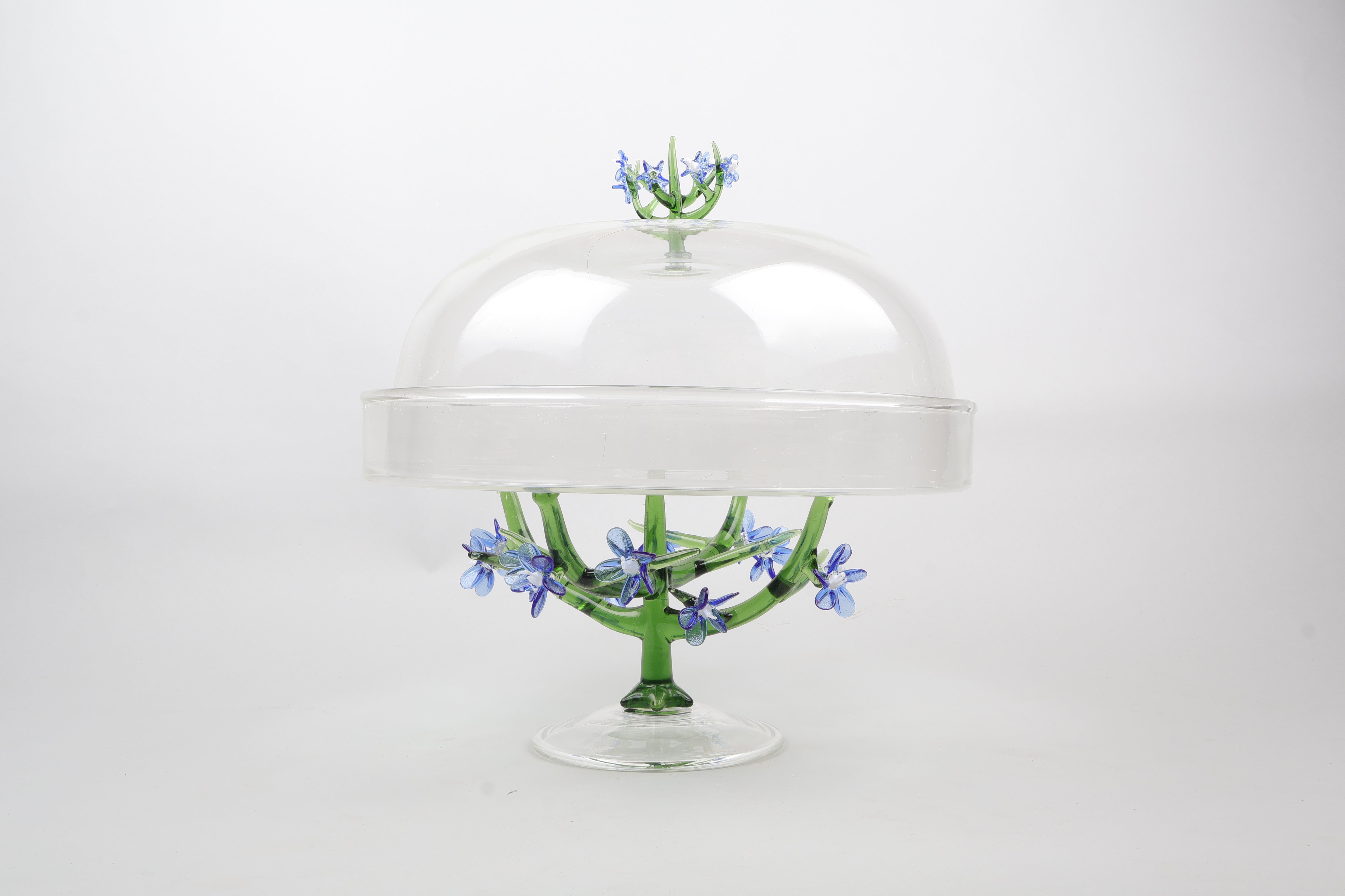 Jardin Cake Stand- Blue