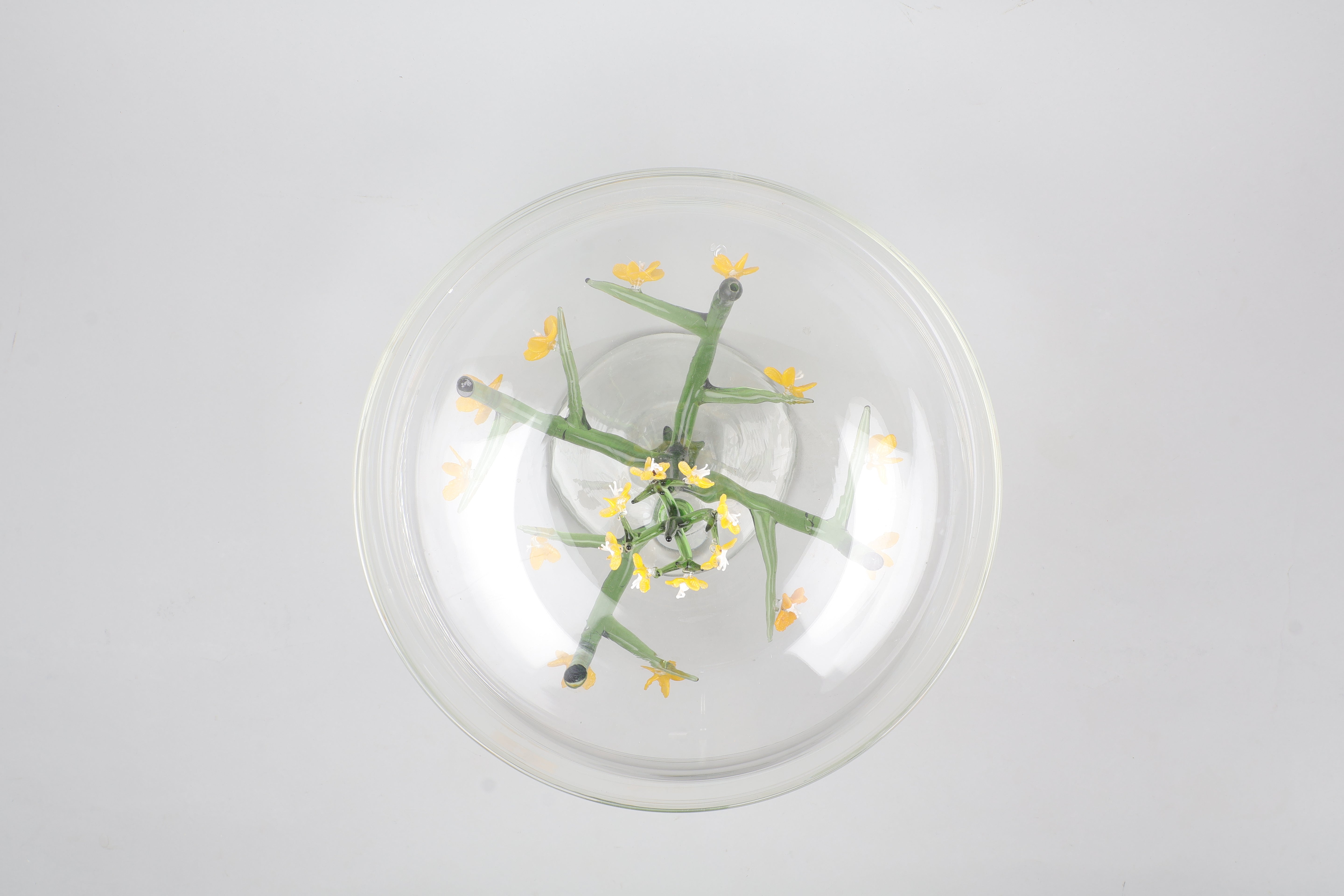 Jardin Cake Stand- Yellow