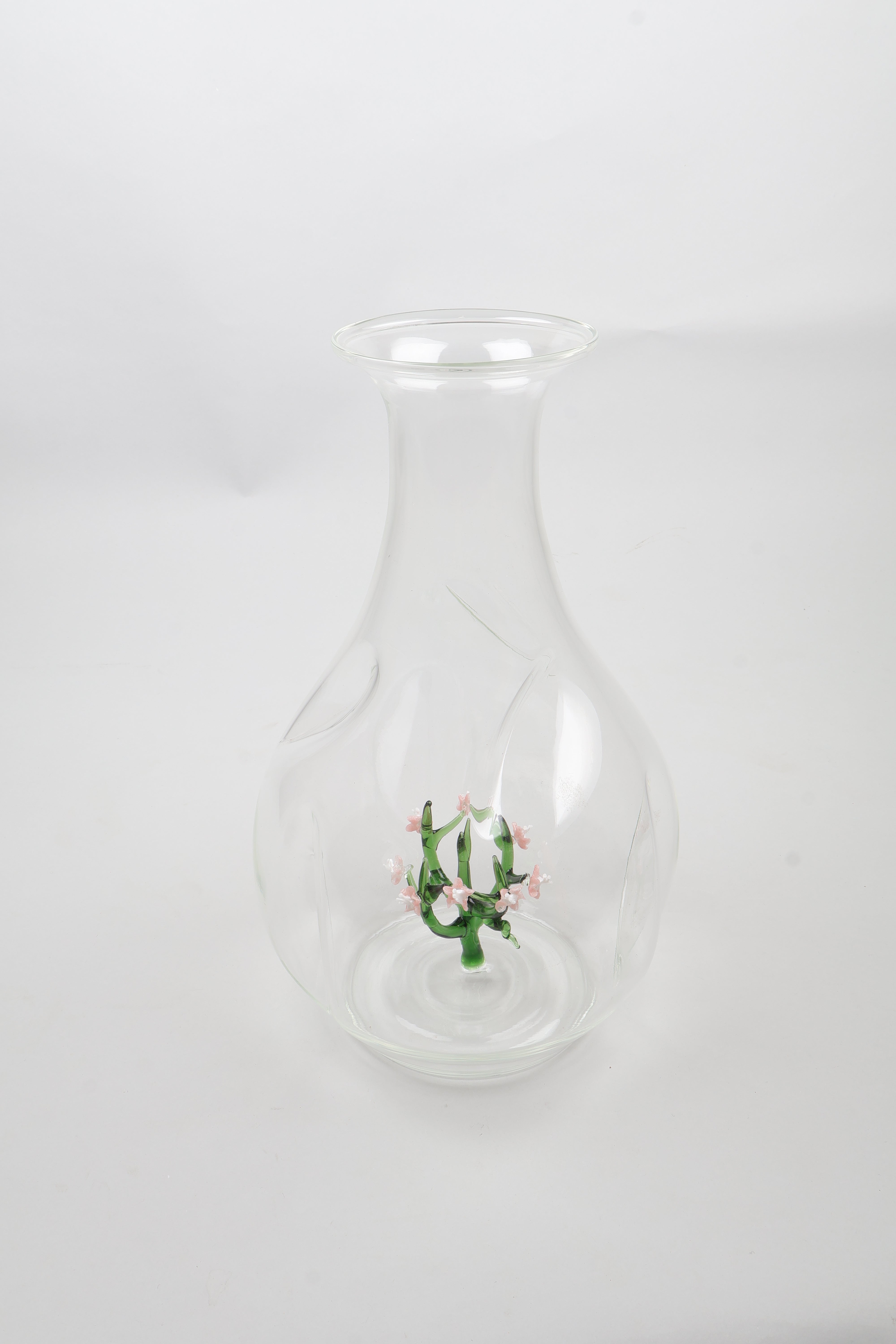 Jardin Glass Carafe- Pink