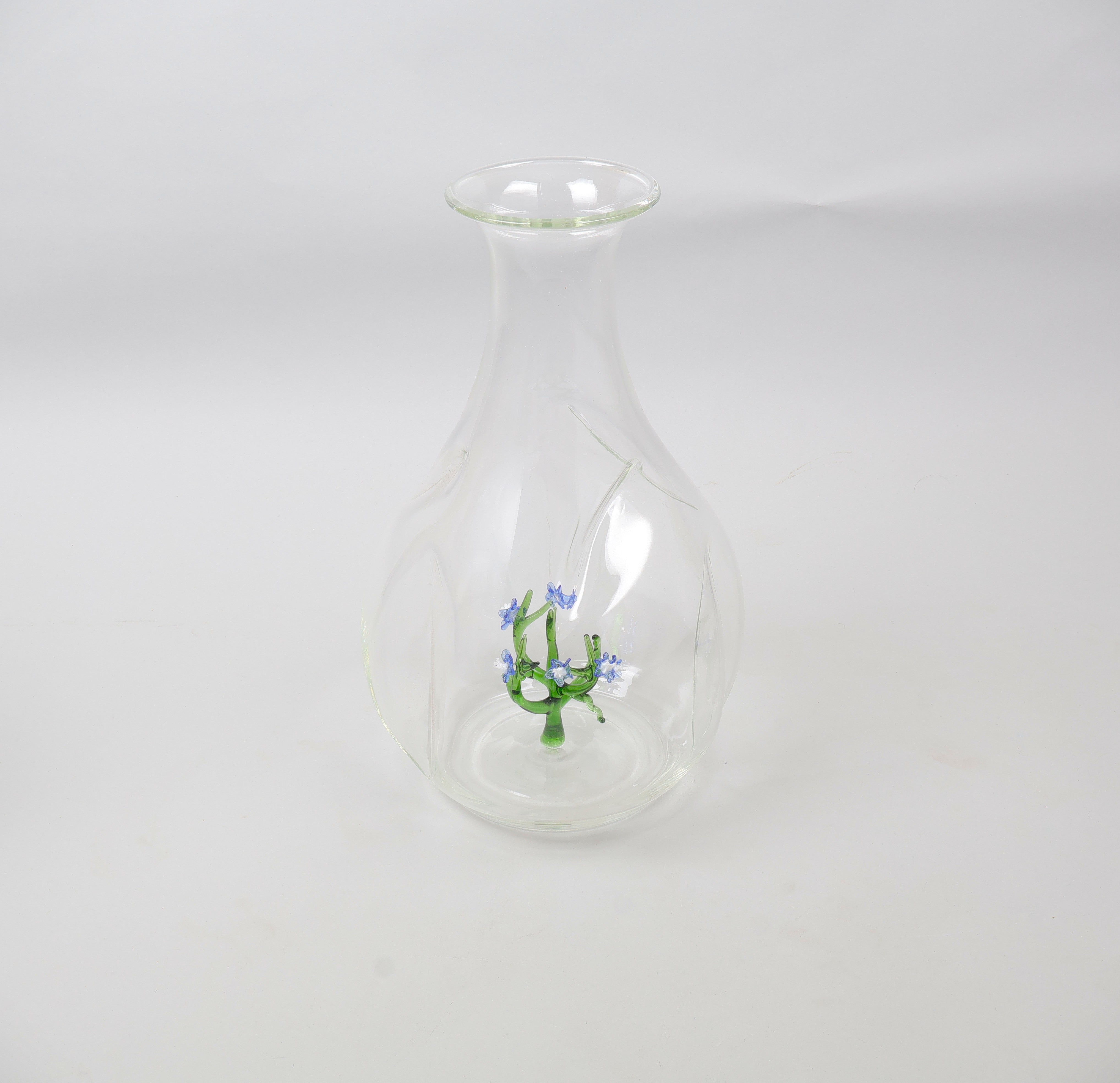 Jardin Glass Carafe- Blue