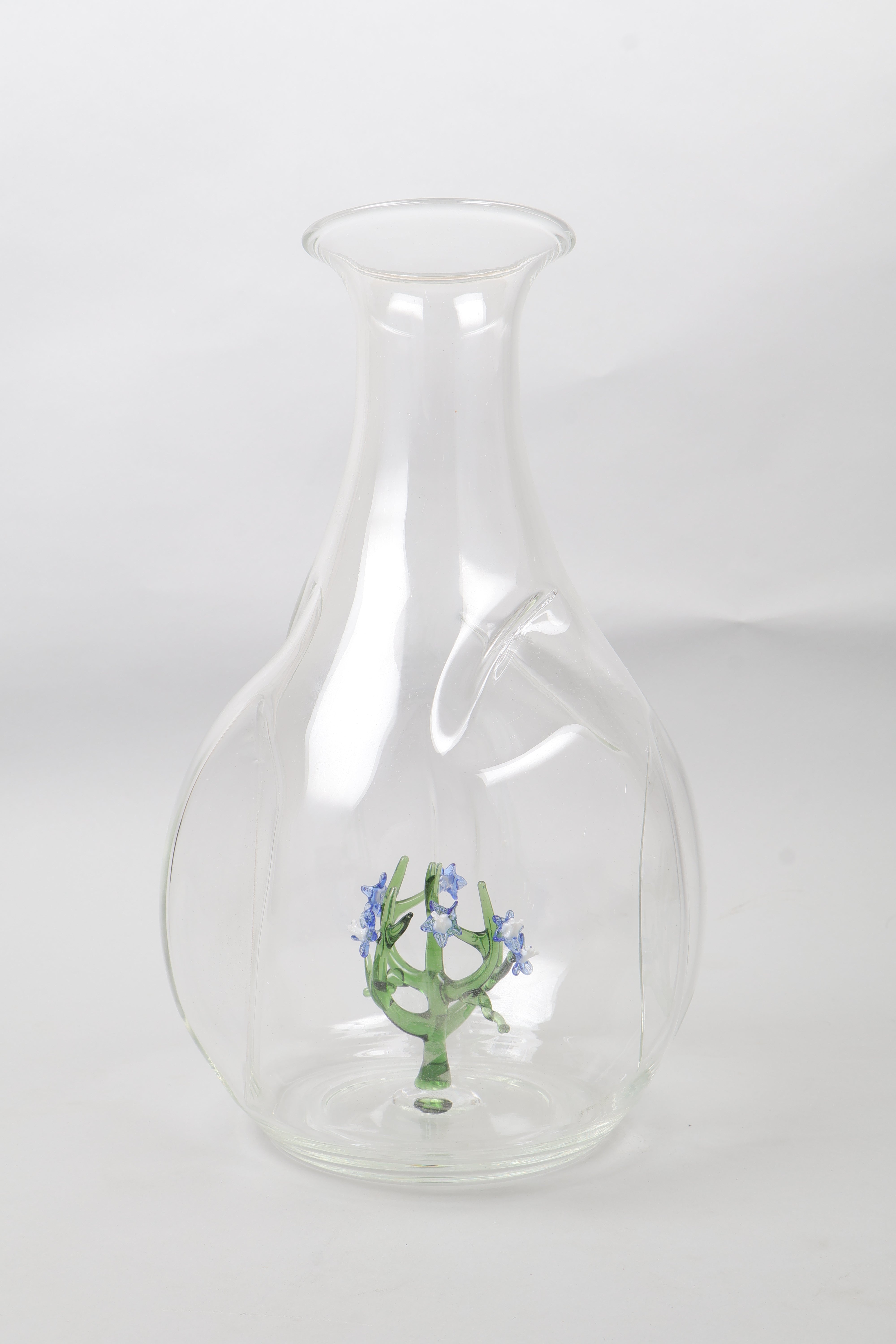 Jardin Glass Carafe- Blue